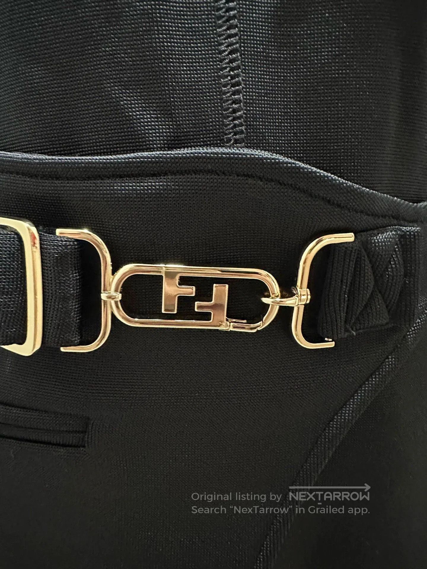 Fendi fendi saddle bag dress with belt. Size US M / EU 48-50 / 2 - 4 Thumbnail