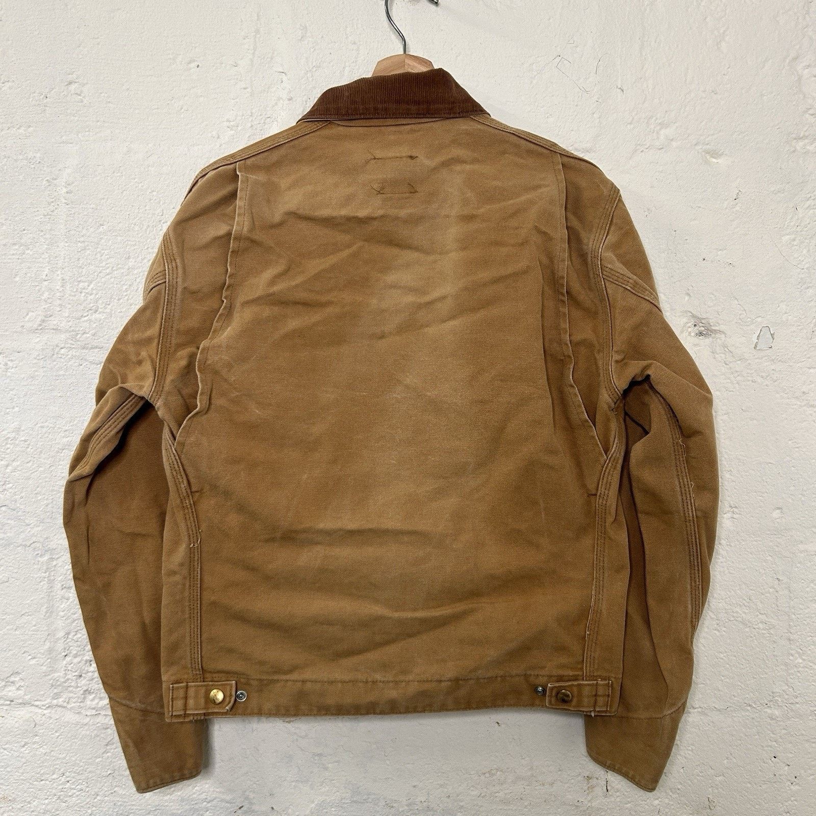 Carhartt Vintage Carhartt Unlined Detroit Jacket “Brown” JU1216 J97 Size US M / EU 48-50 / 2 - 2 Thumbnail