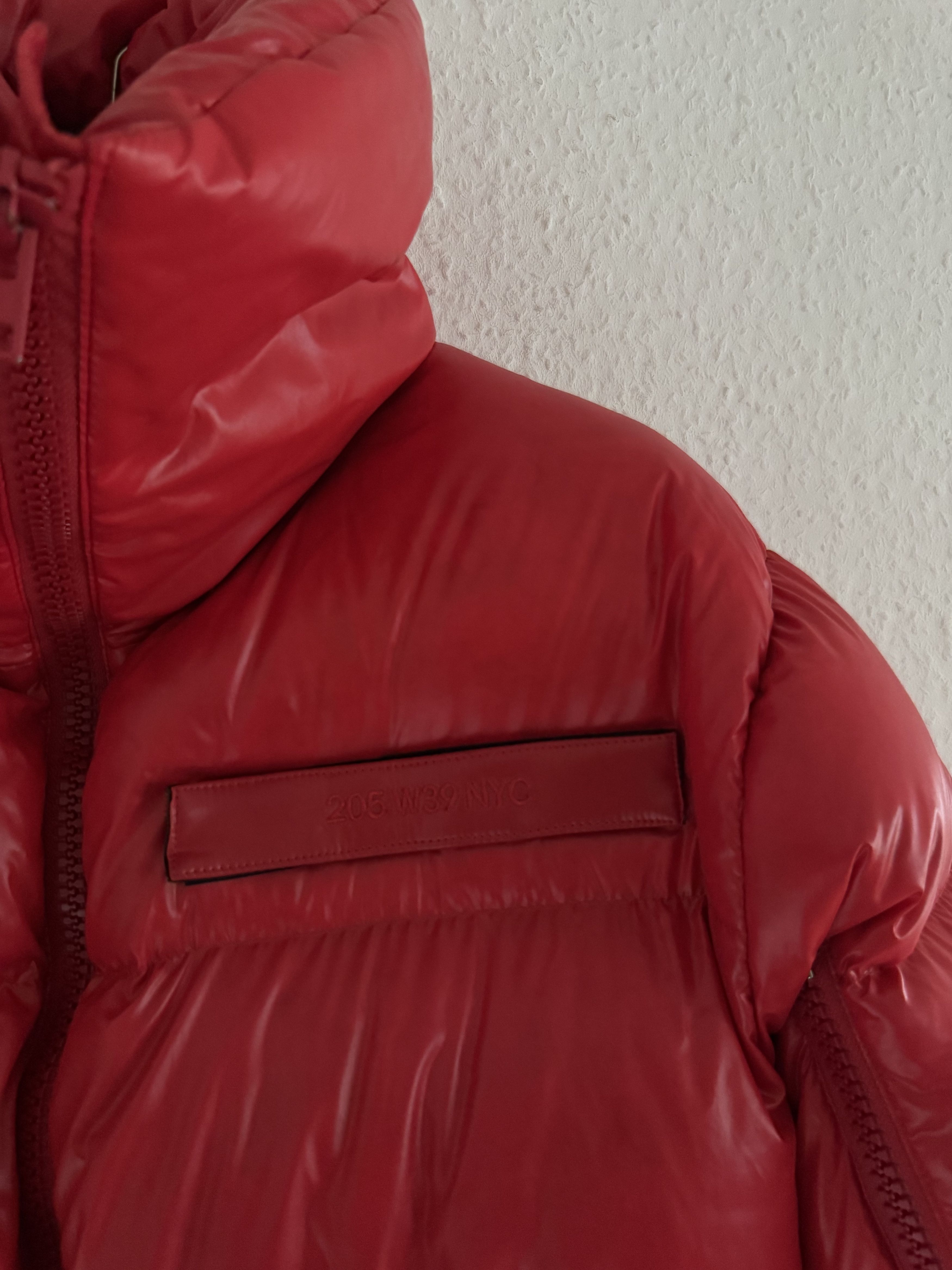 Calvin Klein 205W39NYC Red Oversized Puffer Jacket Size US XL / EU 56 / 4 - 11 Thumbnail