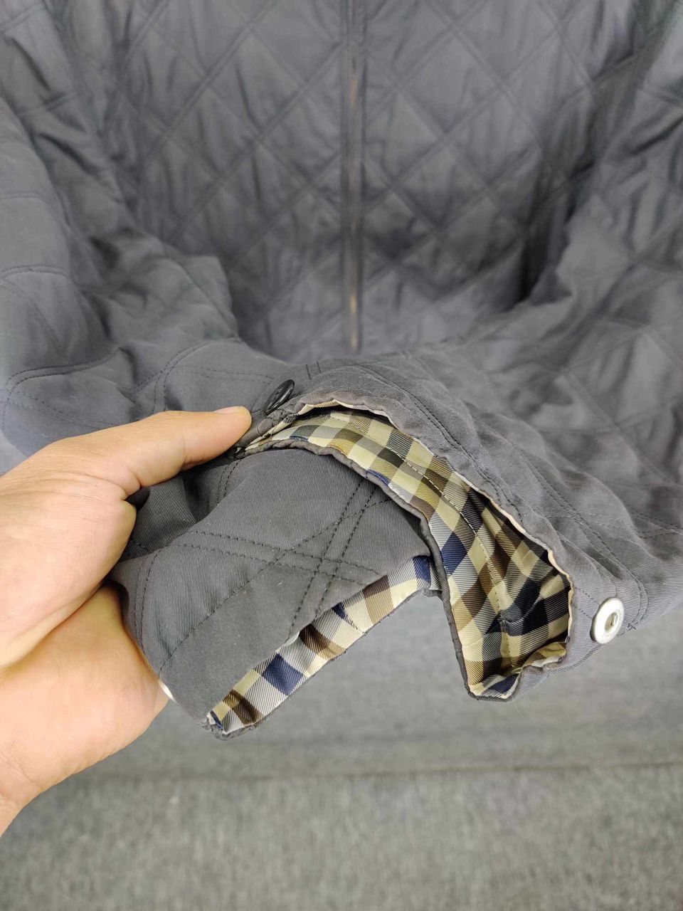 Aquascutum Aquascutum London Quilted Zipper Jacket Size US M / EU 48-50 / 2 - 11 Thumbnail