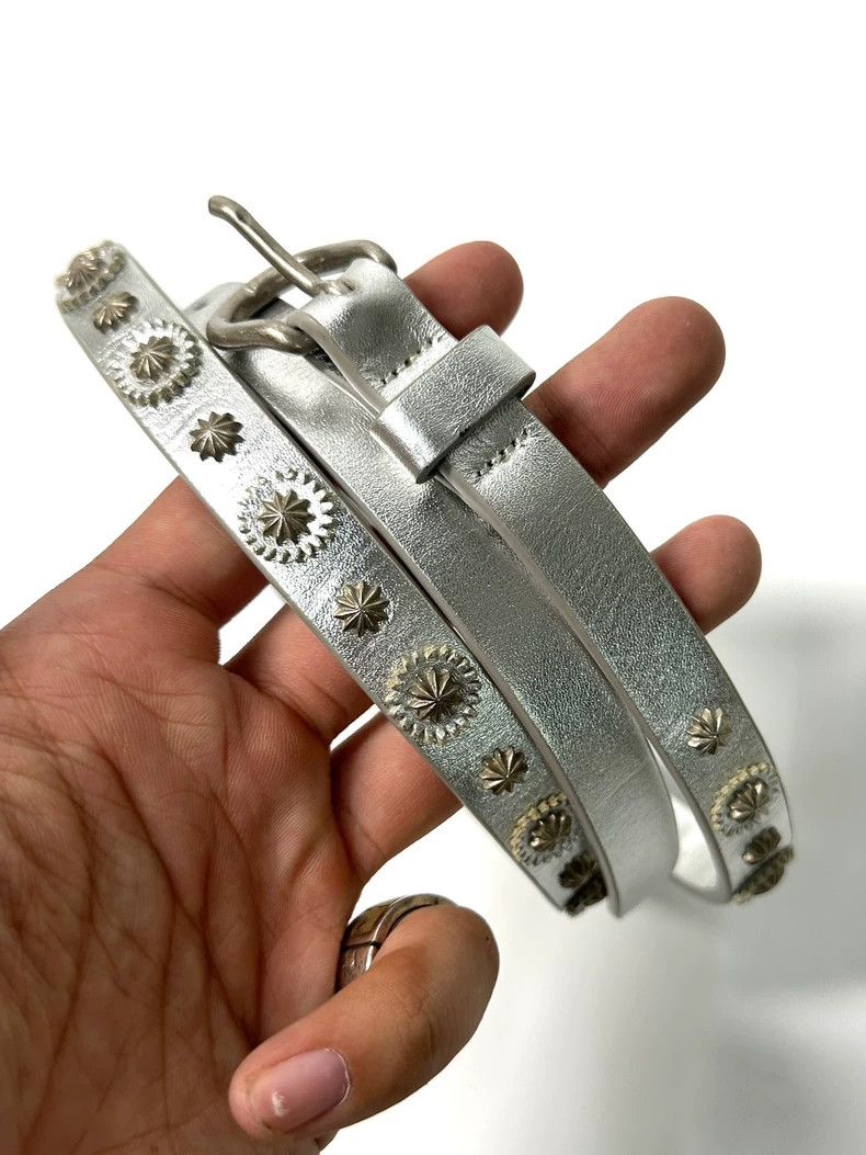Yohji Yamamoto Yohji Yamamoto Ethnic Rivet Belt 2501-Nextarrow Size ONE SIZE - 3 Thumbnail