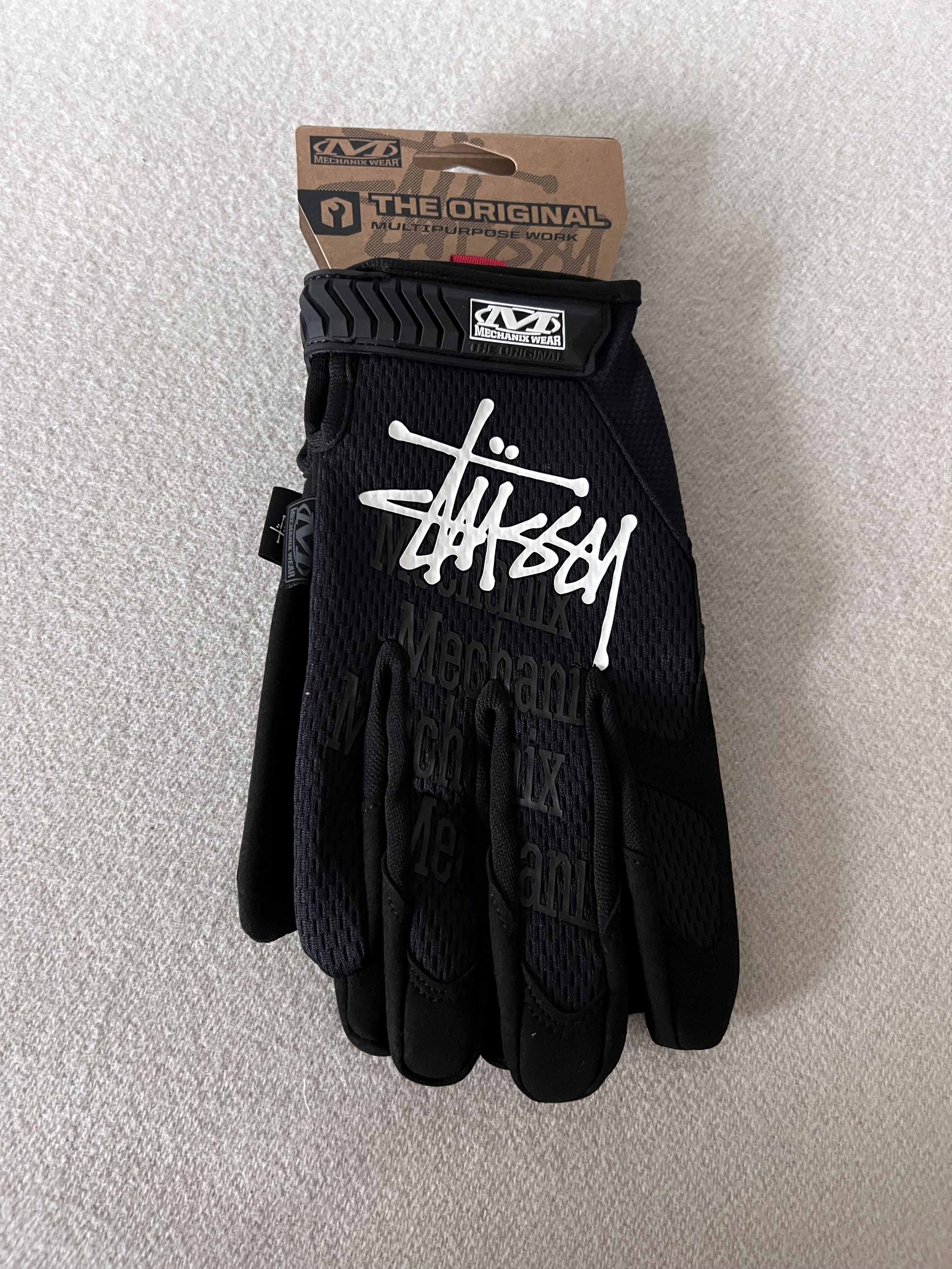 Streetwear × Stussy Stussy Leather Bike Gloves S/M | Grailed
