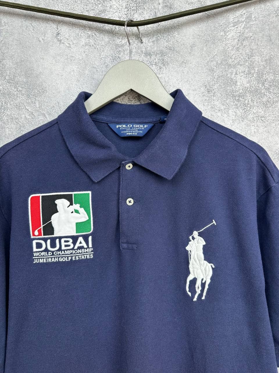 Polo Ralph Lauren Polo Ralph Lauren "Dubai" Golf Polo Shirt Navy Vintage Size US XL / EU 56 / 4 - 4 Thumbnail