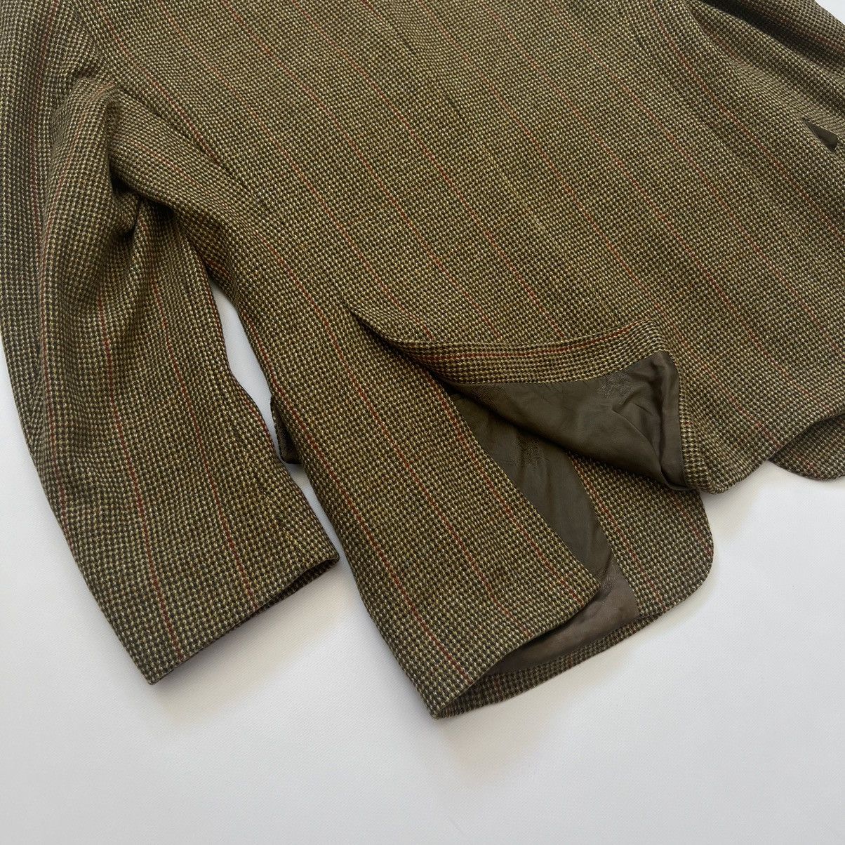 Burberry Vintage Burberry wool/cashmere checked blazer jacket Size 38S - 10 Thumbnail