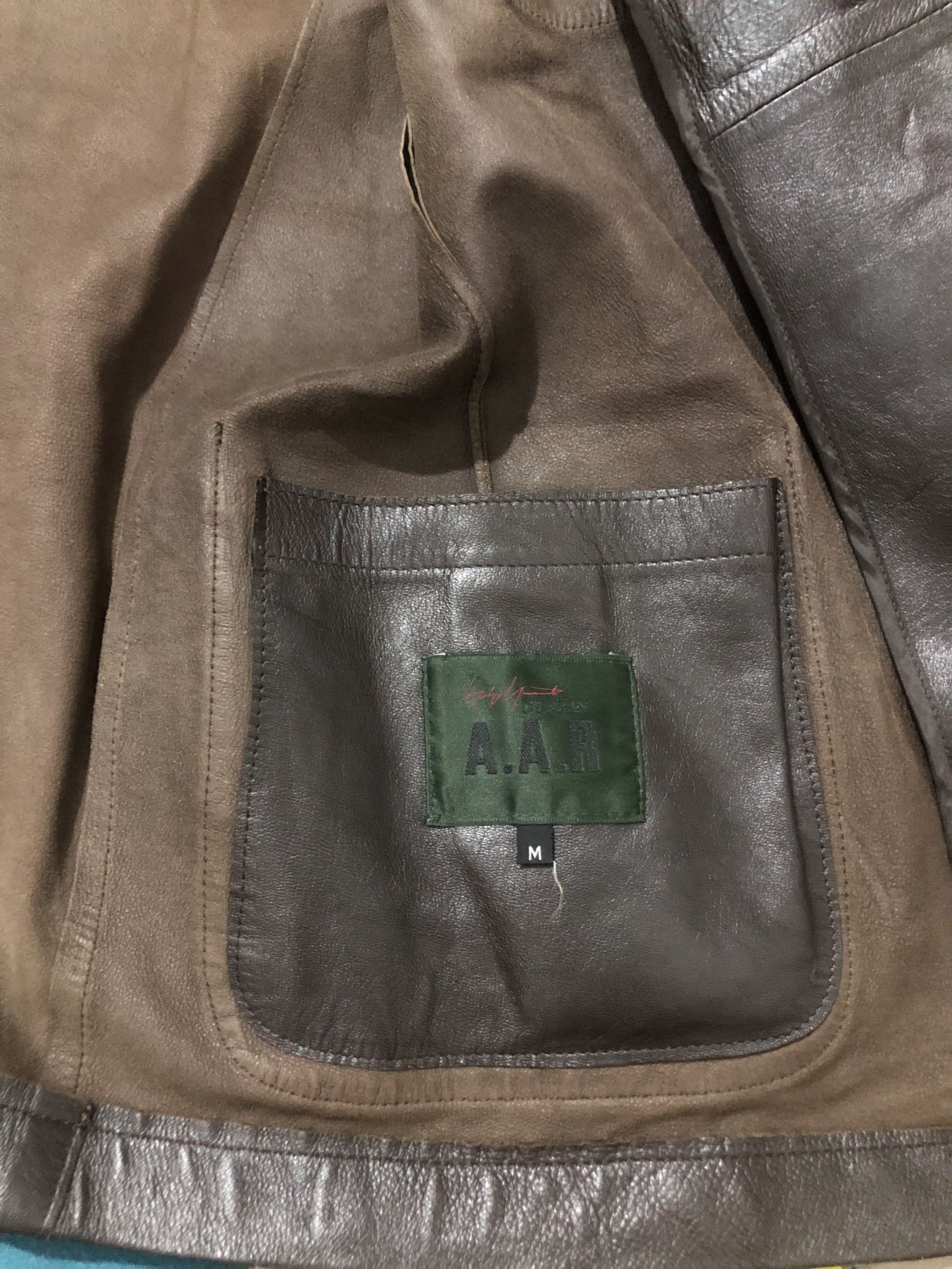 Yohji Yamamoto Yohji Yamamoto Leather Jacket Size S / US 4 / IT 40 - 13 Thumbnail