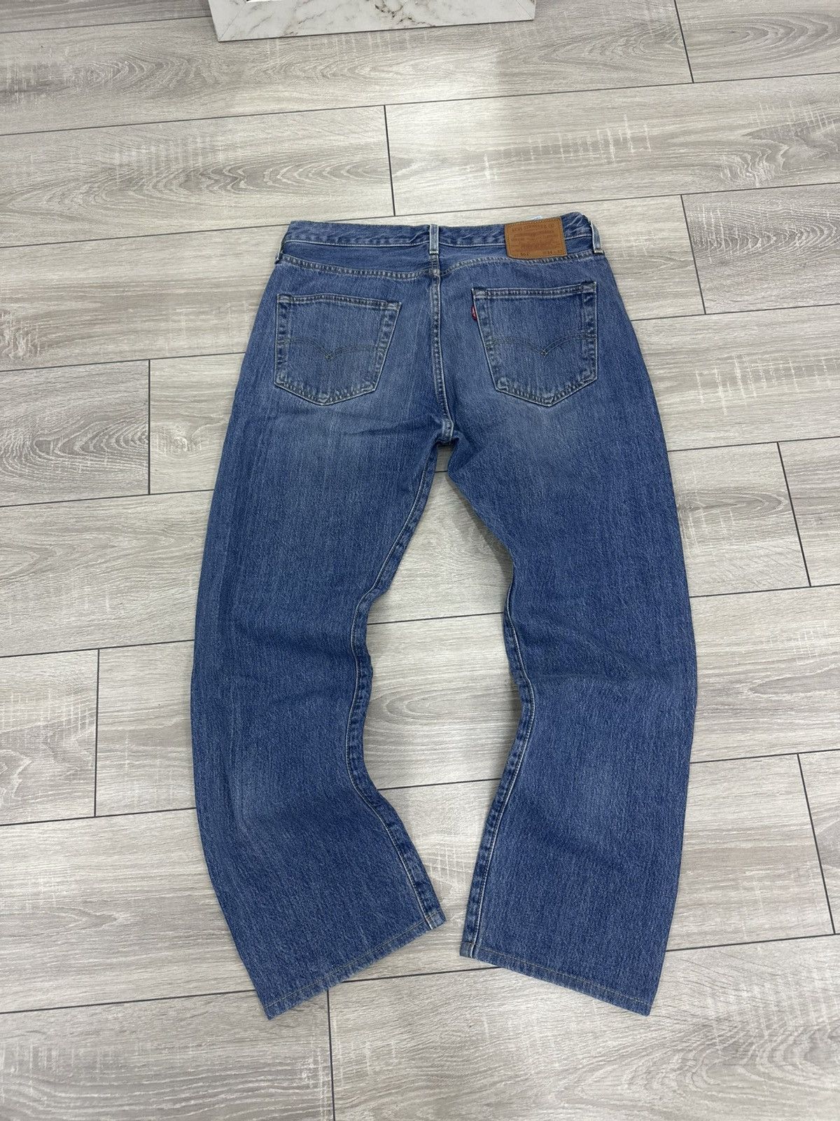 Levi's Levis 501 Basic Baggy Jeans Wide Streetwear Style Size US 32 / EU 48 - 1 Thumbnail