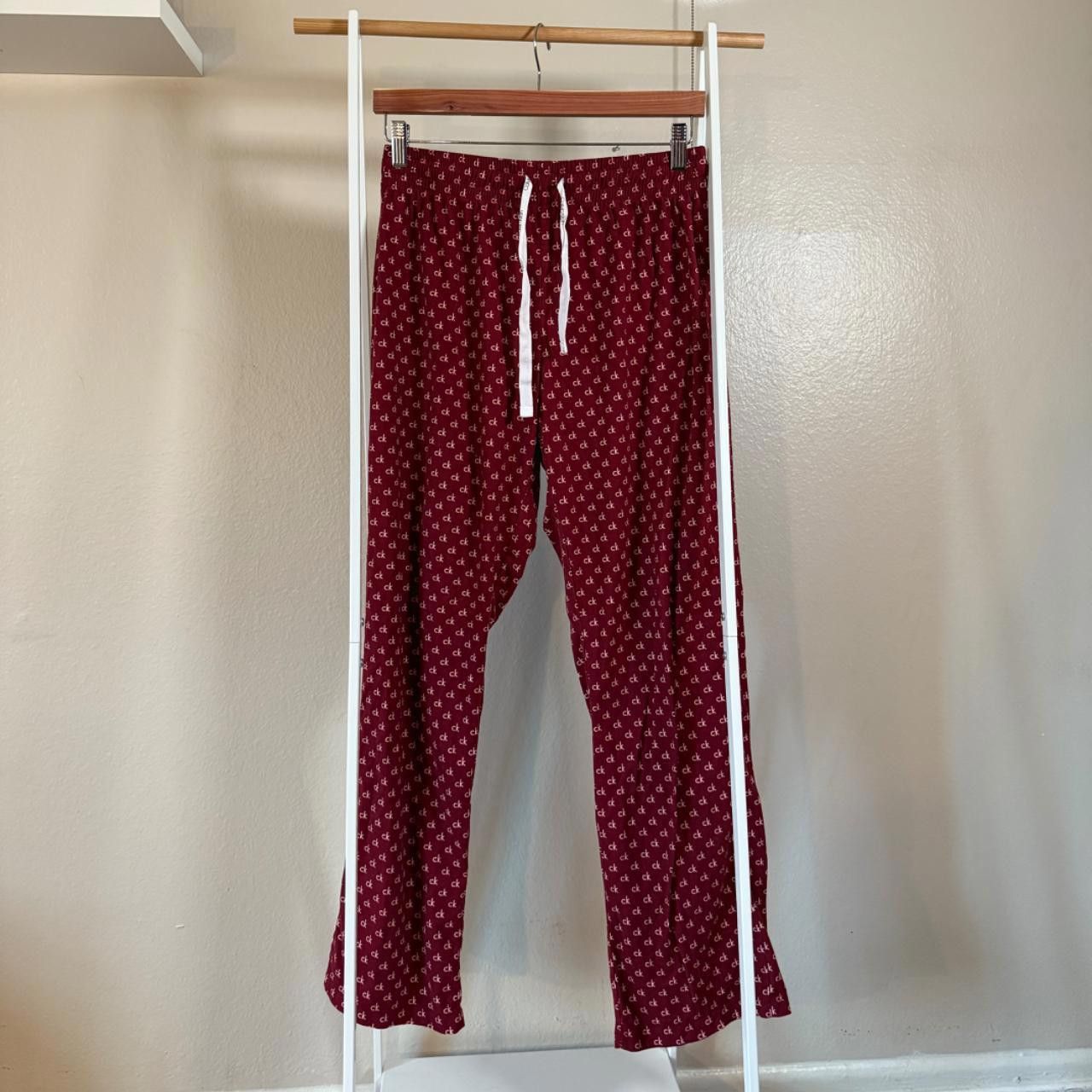 Calvin Klein calvin klein matching long sleeve and fleece pants pajamas Size ONE SIZE - 3 Thumbnail