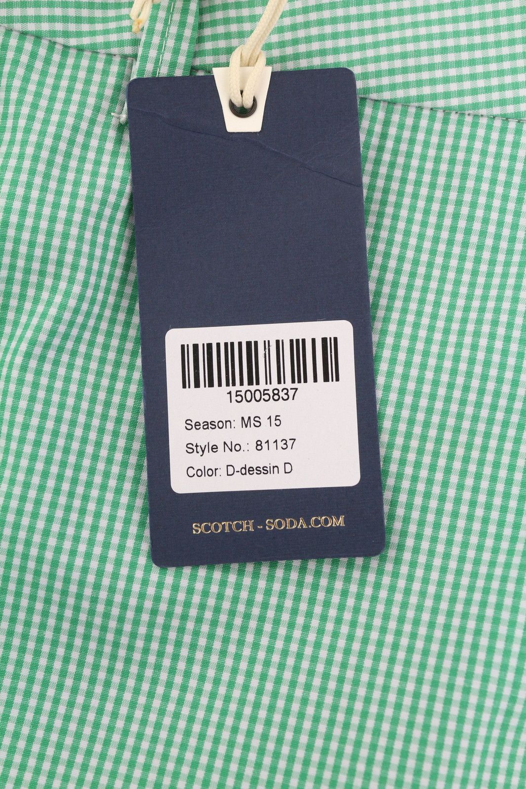 Scotch & Soda ~W30 Green Patterned Turn-Up Zip Fly Beach 84276 Size US 30 / EU 46 - 6 Thumbnail