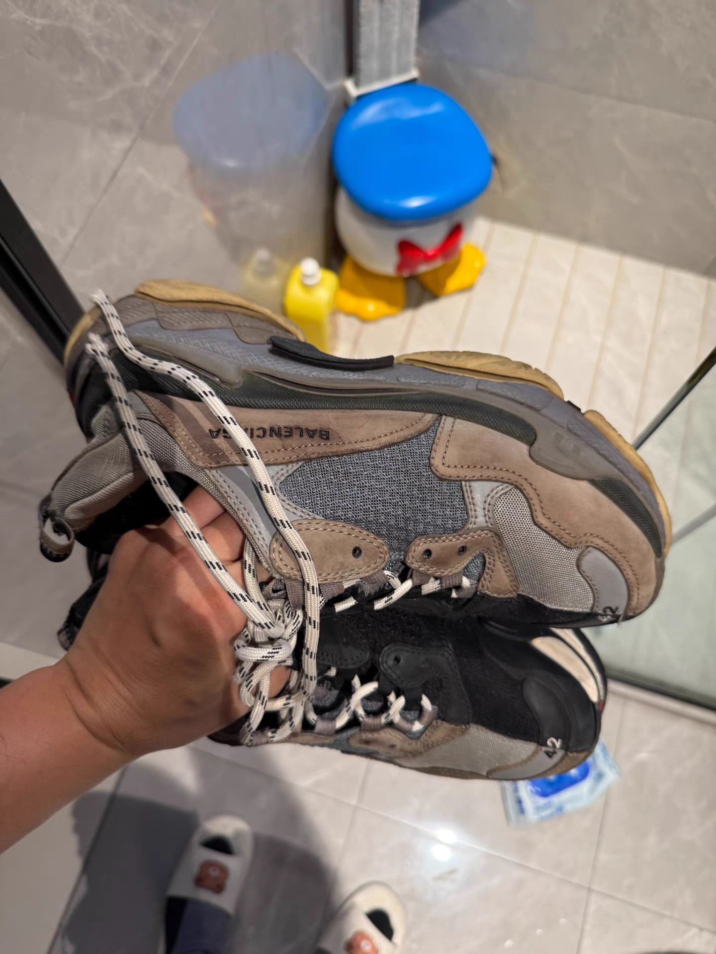 Balenciaga Balenciaga Triple S Multicolor Sneakers K27 Size US 9 / EU 42 - 4 Thumbnail
