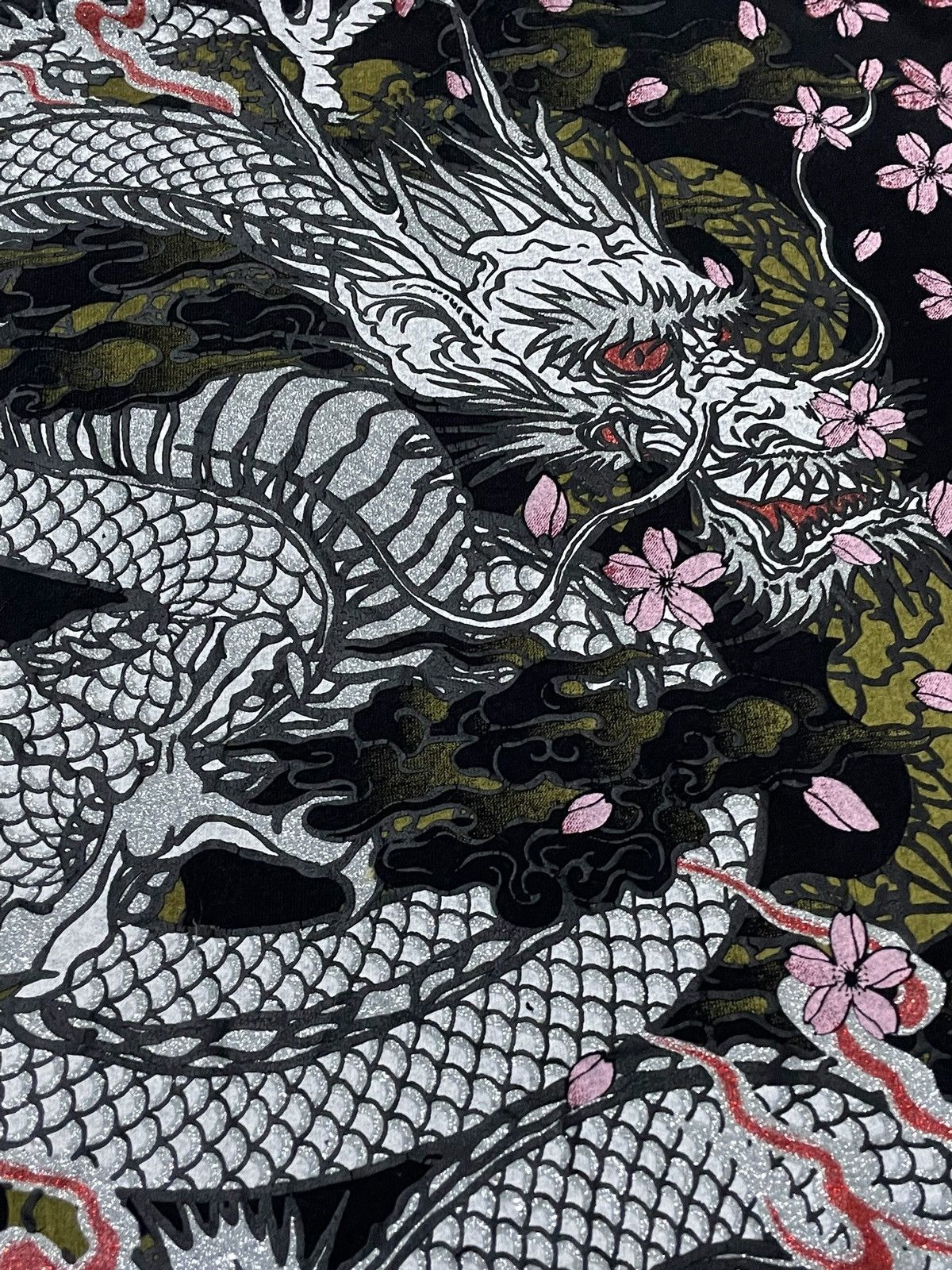 Hysteric Glamour × KMRii × Le Grande Bleu (L.G.B.) Cure All Japan Sukajan Dragon Spread Large Tattoo Yakuza Tee Size US XL / EU 56 / 4 - 8 Thumbnail