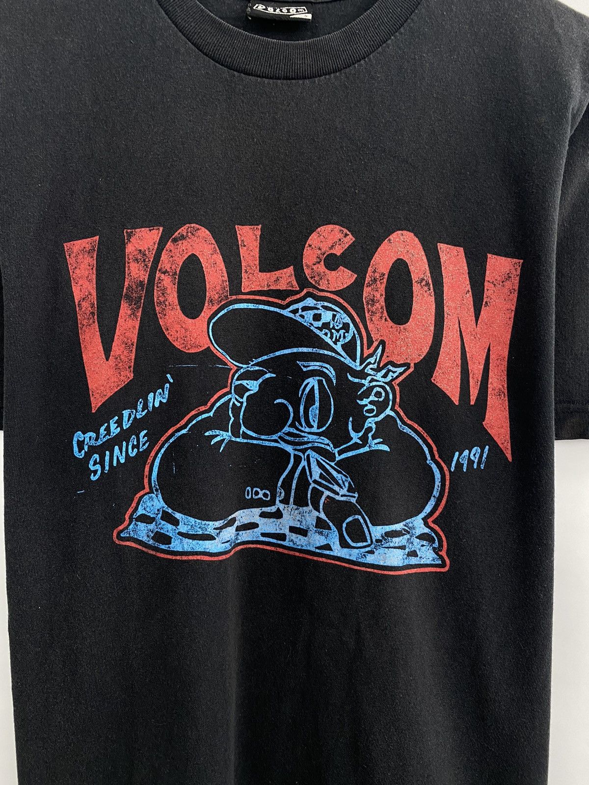 Volcom 🇺🇸 Vintage 90s Volcom Skate Center Logo T-Shirt Rare Hype Y2K Size US M / EU 48-50 / 2 - 4 Thumbnail