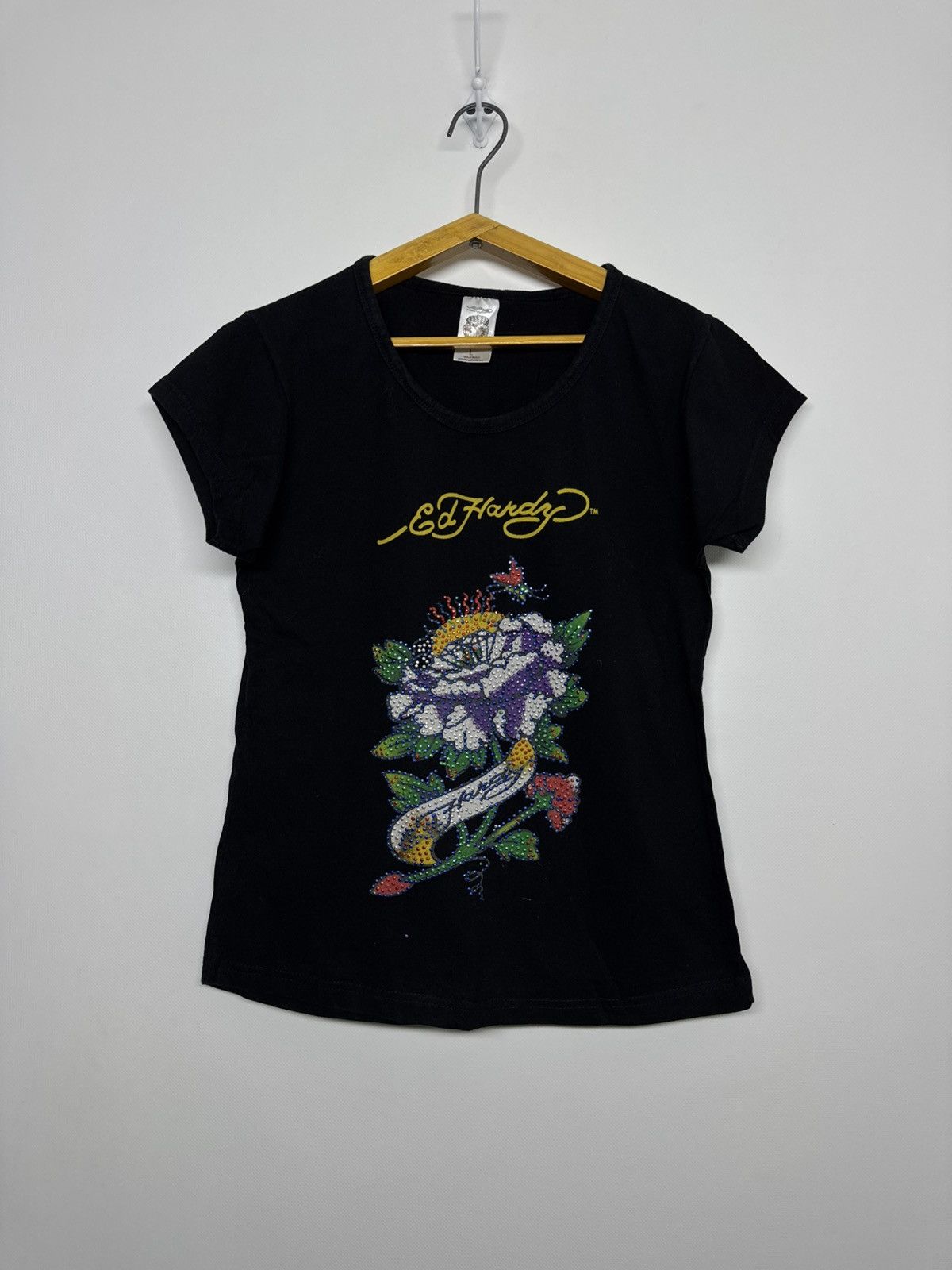 Ed Hardy Vintage Ed Hardy by Christian Audigier T-Shirt Size L / US 10 / IT 46 - 1 Thumbnail
