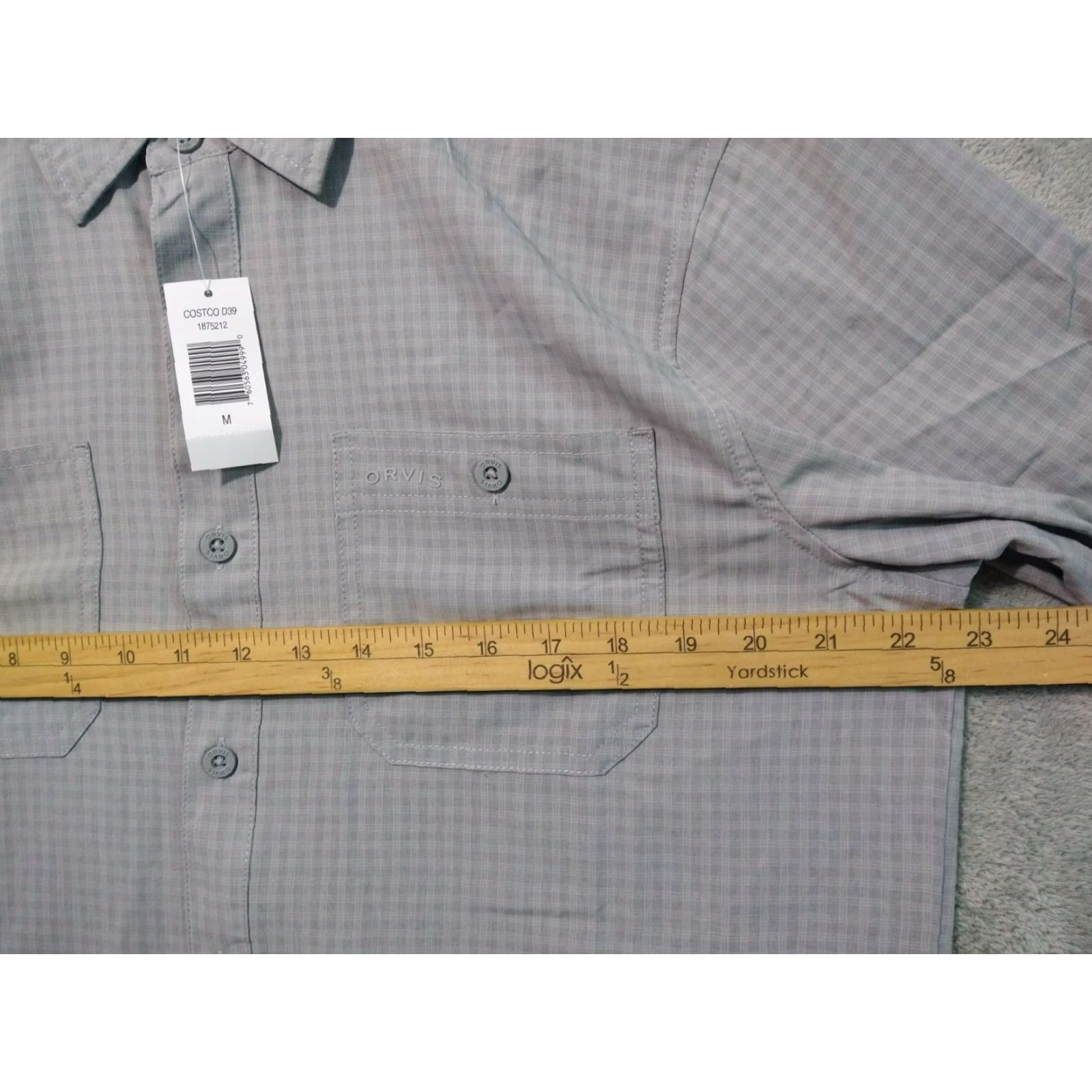 Orvis Orvis Shirt Mens Medium Plaid Short Sleeve Button Up Woven Casual Travel Lot of 2 Size US M / EU 48-50 / 2 - 4 Thumbnail