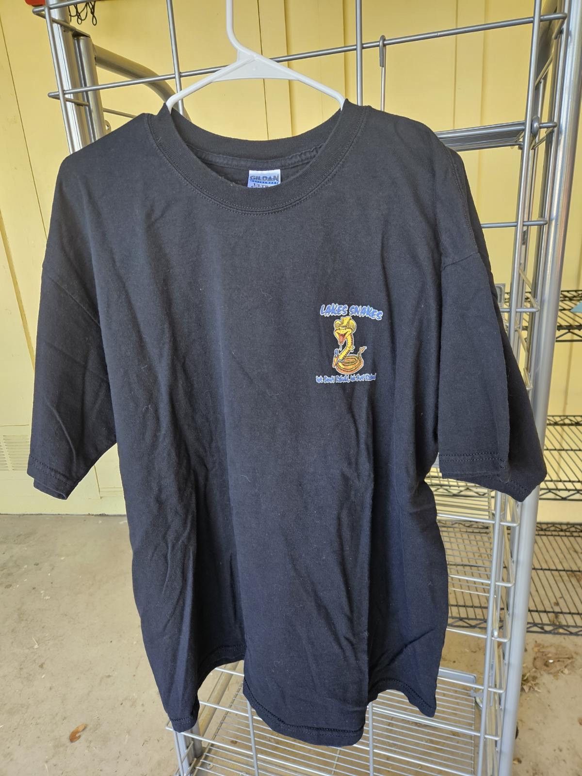 Gildan Lake Snakes We Don't Rebuild We Reload Biker Gildan Tee Size US XL / EU 56 / 4 - 1 Thumbnail
