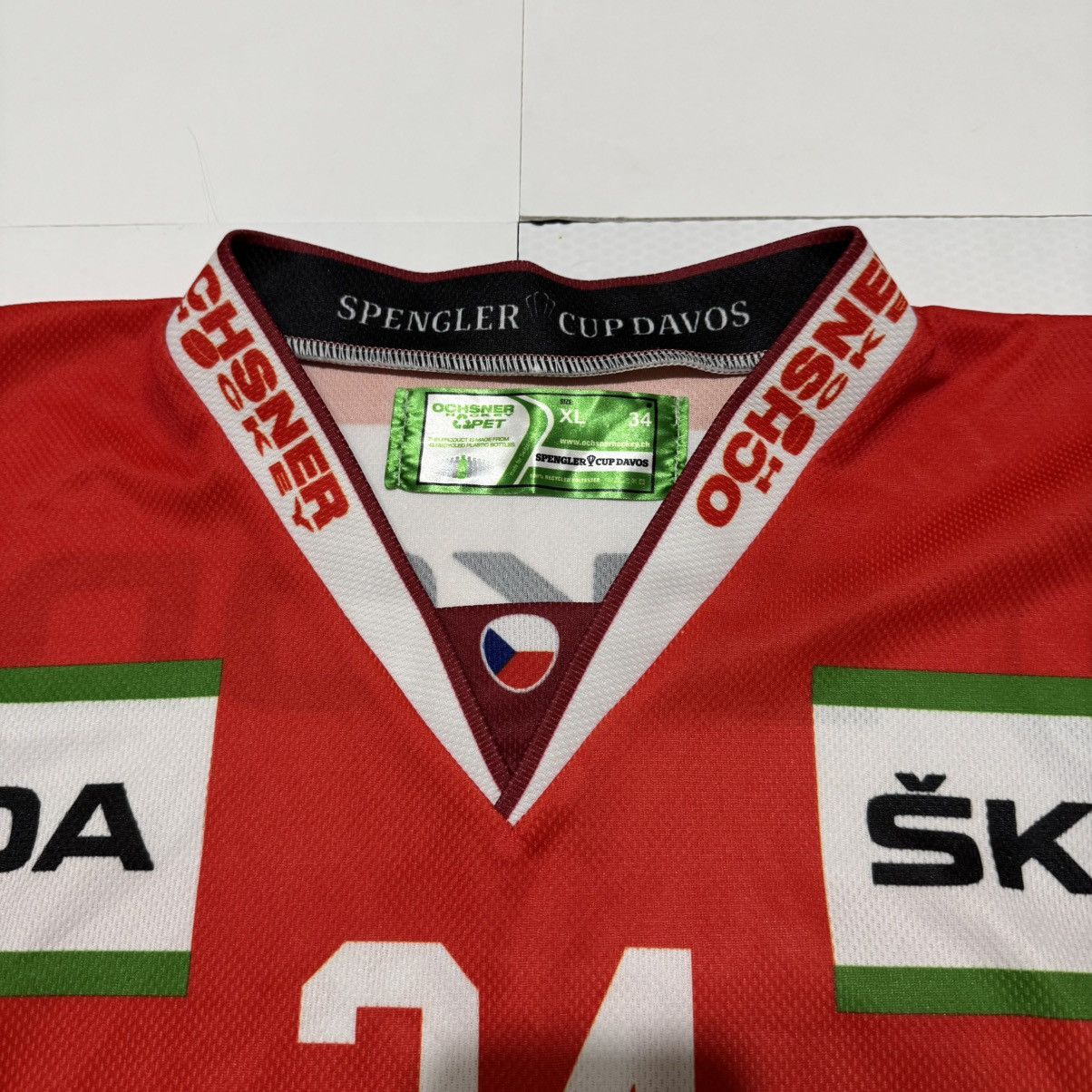 Other Vintage Czech Hockey Jersey Shirt Ondrej Kovarcik Men’s Size US XL / EU 56 / 4 - 4 Thumbnail
