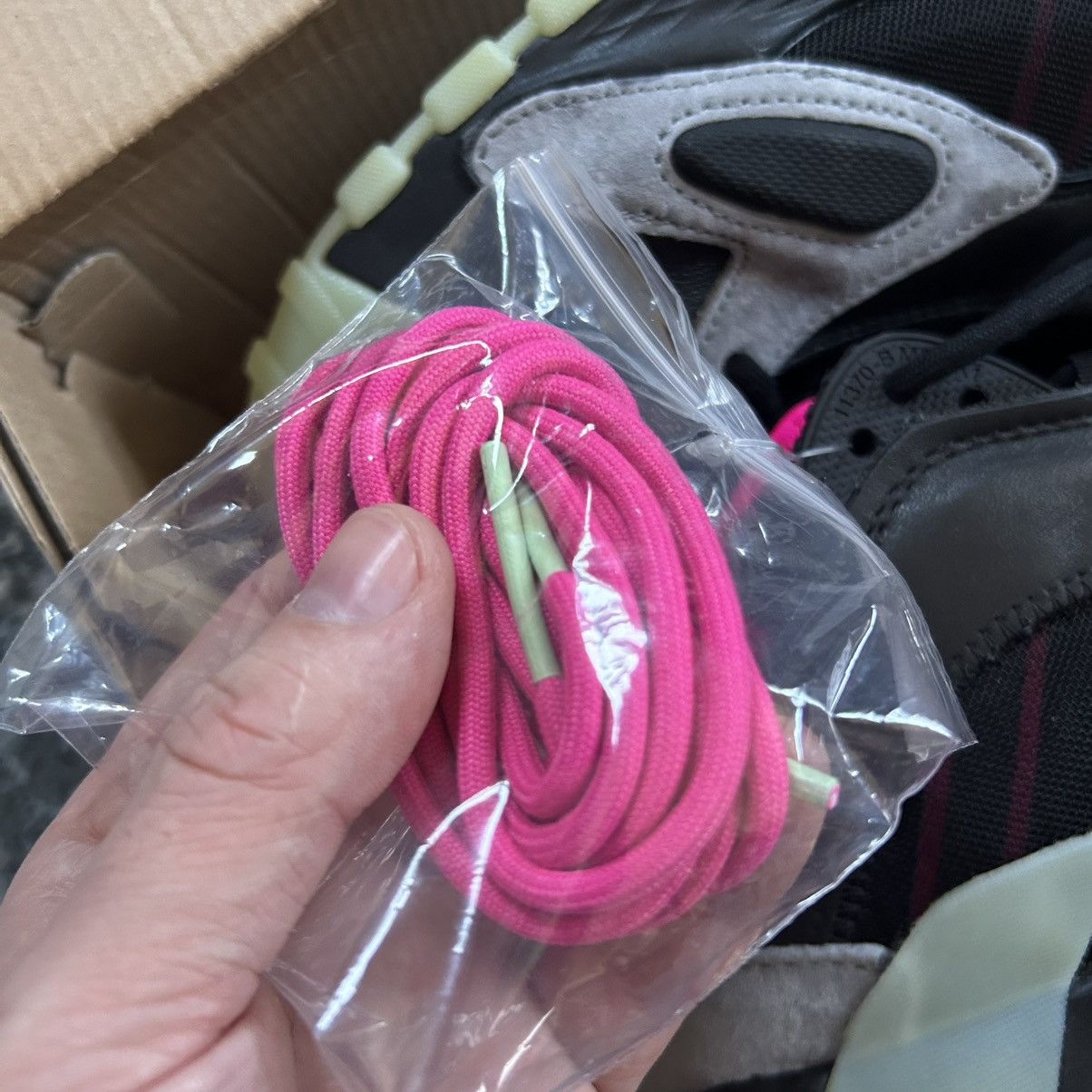 Adidas GiTD Adidas Streetball black pink glow in the dark air yeezy Size US 9.5 / EU 42-43 - 19 Thumbnail