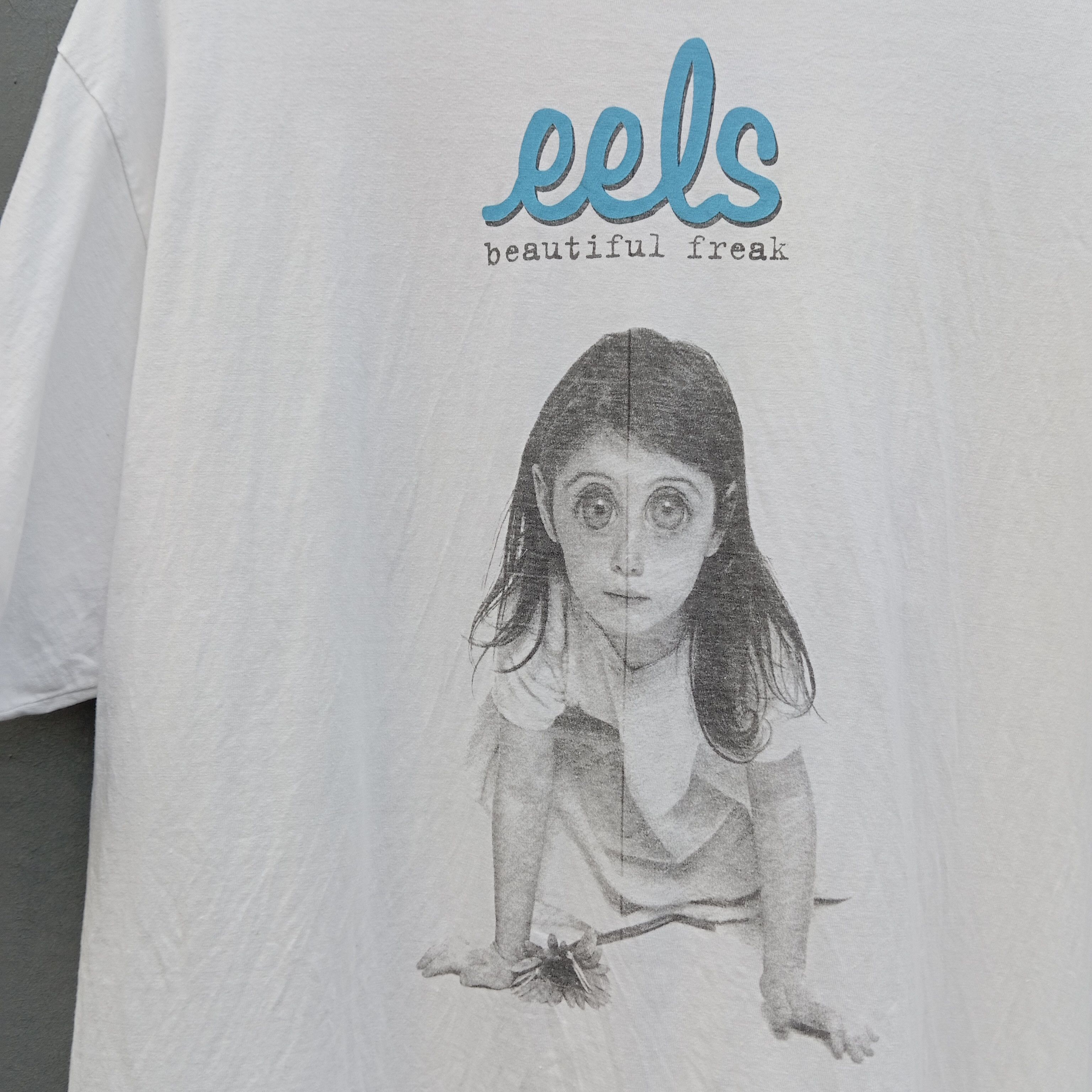 Band Tees 90s EELS beautiful freak vintage t shirts Size US XL / EU 56 / 4 - 2 Thumbnail