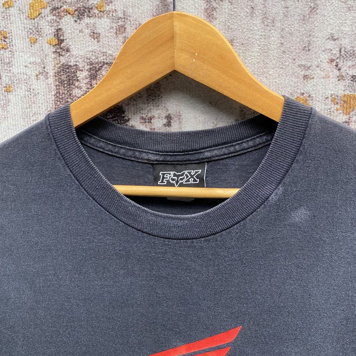 Fox Racing Vintage Fox Racing Honda Shirt Og Logo Honda SunFaded Size US XL / EU 56 / 4 - 9 Thumbnail