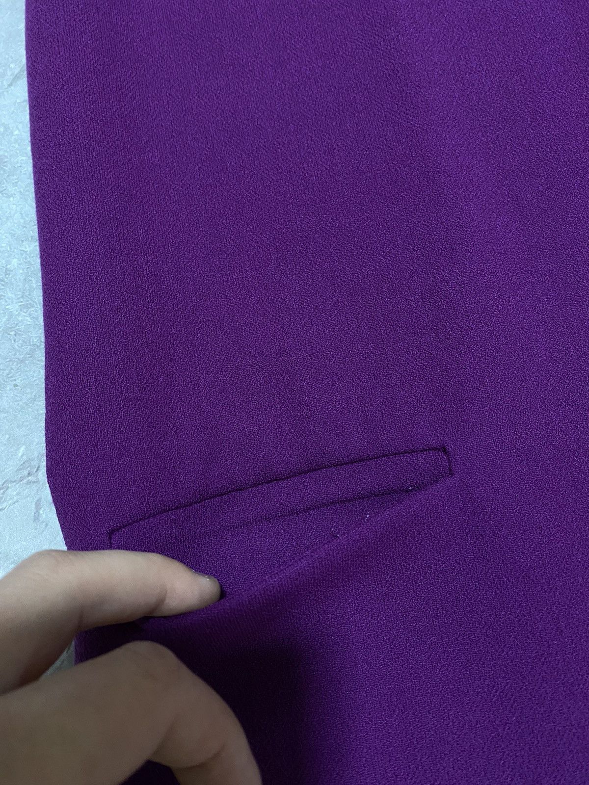 Acne Studios × Designer Rare Acne Studios Purple Dress 100% Wool Designer Classic Size XS / US 0-2 / IT 36-38 - 5 Thumbnail