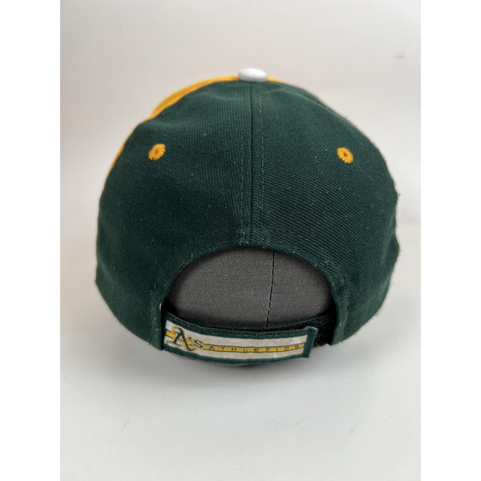 Other VTG Oakland Athletics Hat Cap Strap Back Mens Green MLB Base Size ONE SIZE - 4 Thumbnail