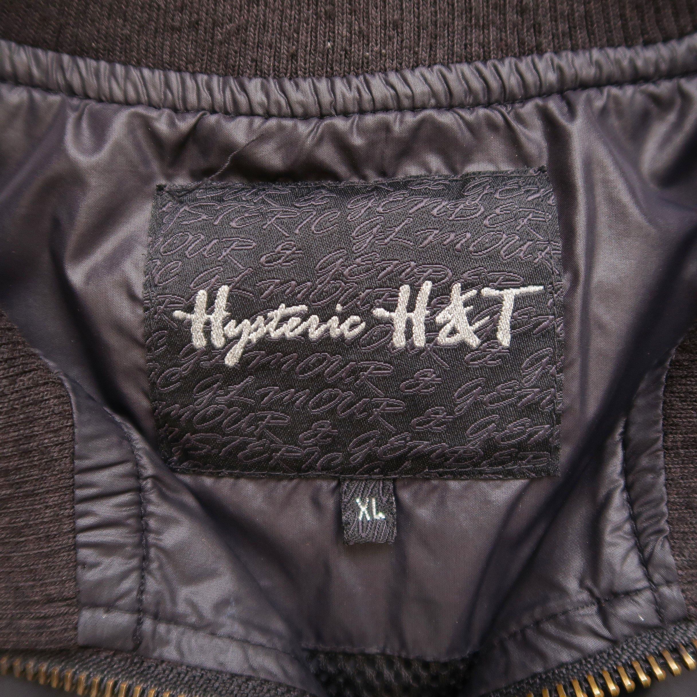 Hysteric Glamour Hysteric Glamour H&T Big Logo Spell Out Jacket Size US XL / EU 56 / 4 - 4 Thumbnail