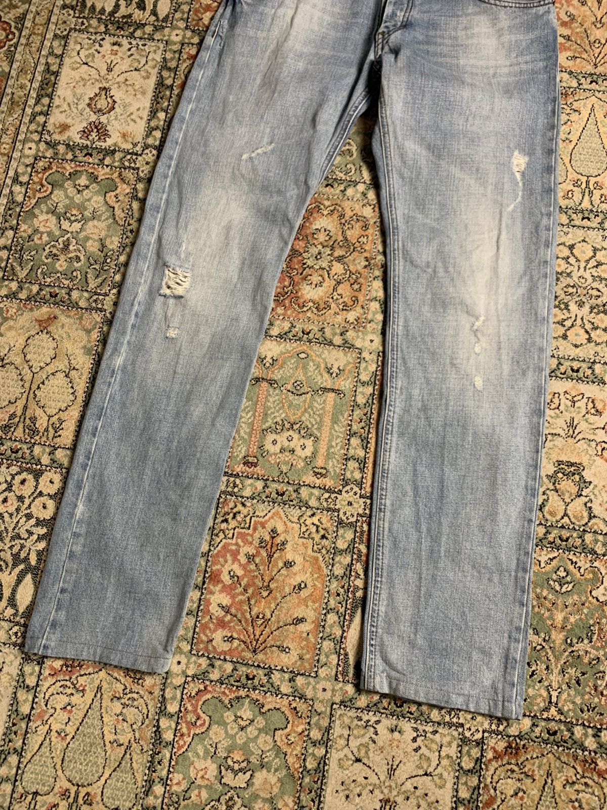 Just Cavalli × Roberto Cavalli Just Cavalli Distressed jeans Pants Size US 33 - 3 Thumbnail