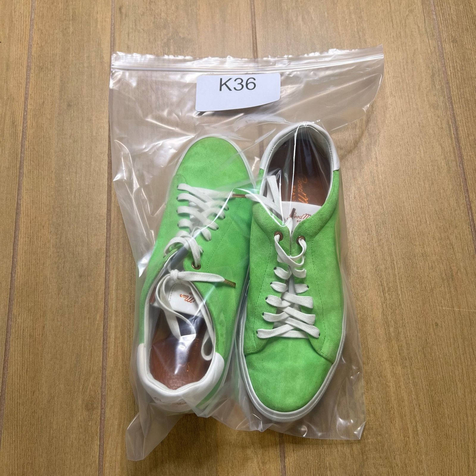 Good Man Brand Good Man Brand Green Low Top Sneakers Men’s Size 9 Luxury Size US 9 / EU 42 - 15 Thumbnail