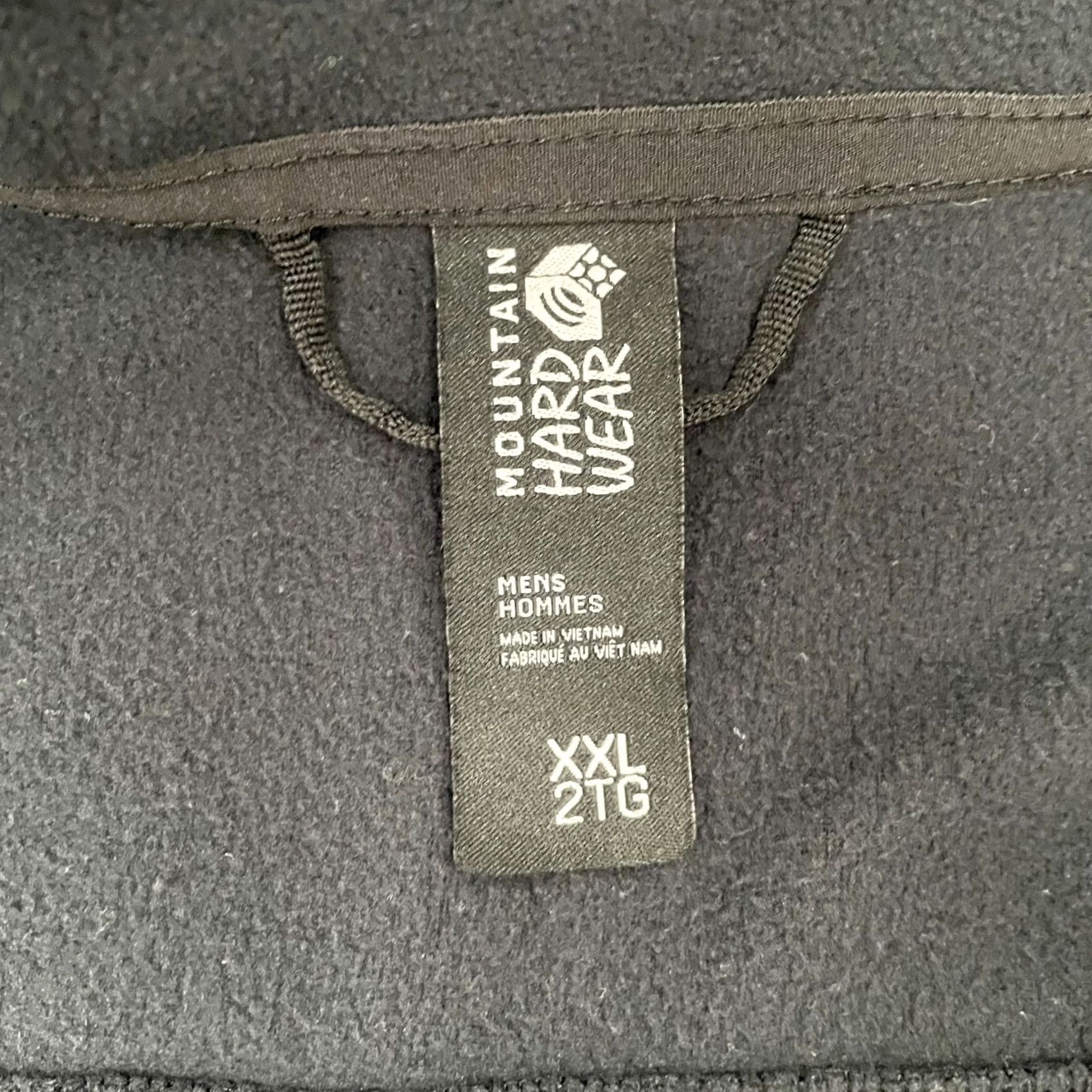 Mountain Hardwear Mountain Hardwear Jacket Mens 2XL Black Fleece Pullover Snap Button Front Pocket Size US XXL / EU 58 / 5 - 5 Thumbnail