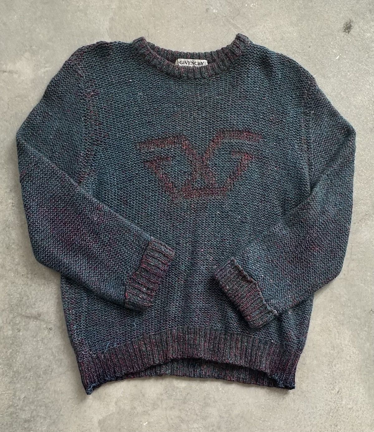 Givenchy VINTAGE GIVENCHY GENTLEMAN PATTERN KNITWEAR Size US L / EU 52-54 / 3 - 1 Thumbnail