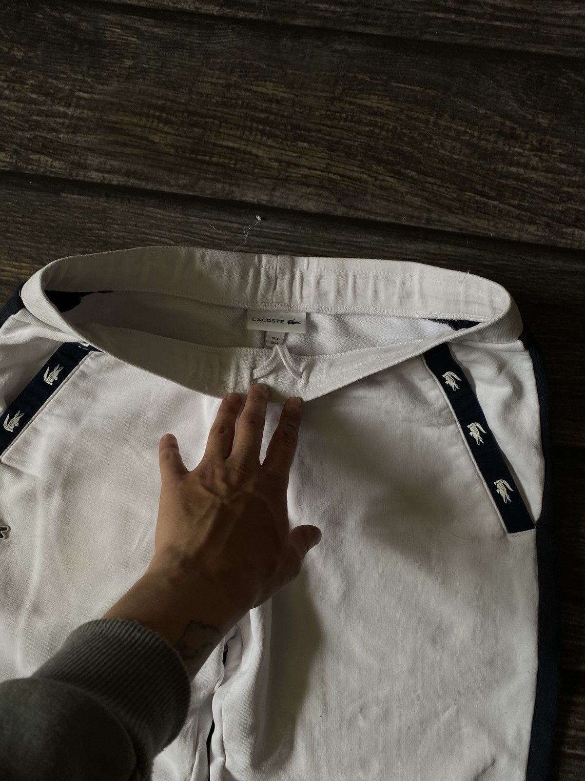 Lacoste × Vintage Lacoste premium sweatpants casual Size US 32 / EU 48 - 3 Thumbnail