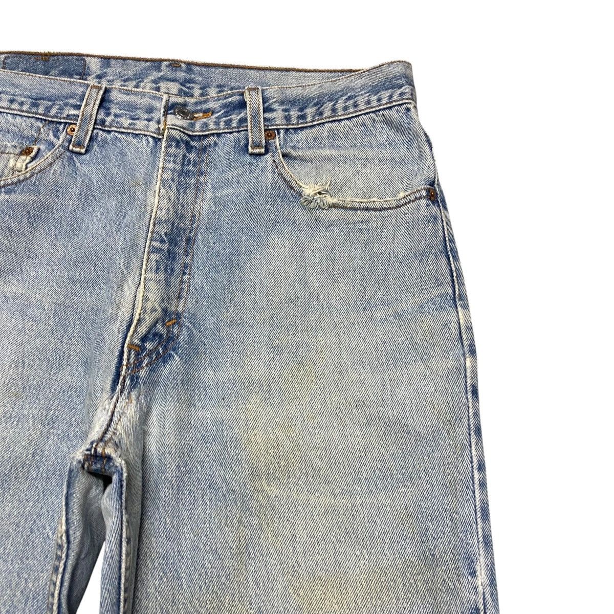 Levi's Vintage 90s Levis 517 Flare Jeans Distressed Size US 32 / EU 48 - 5 Thumbnail