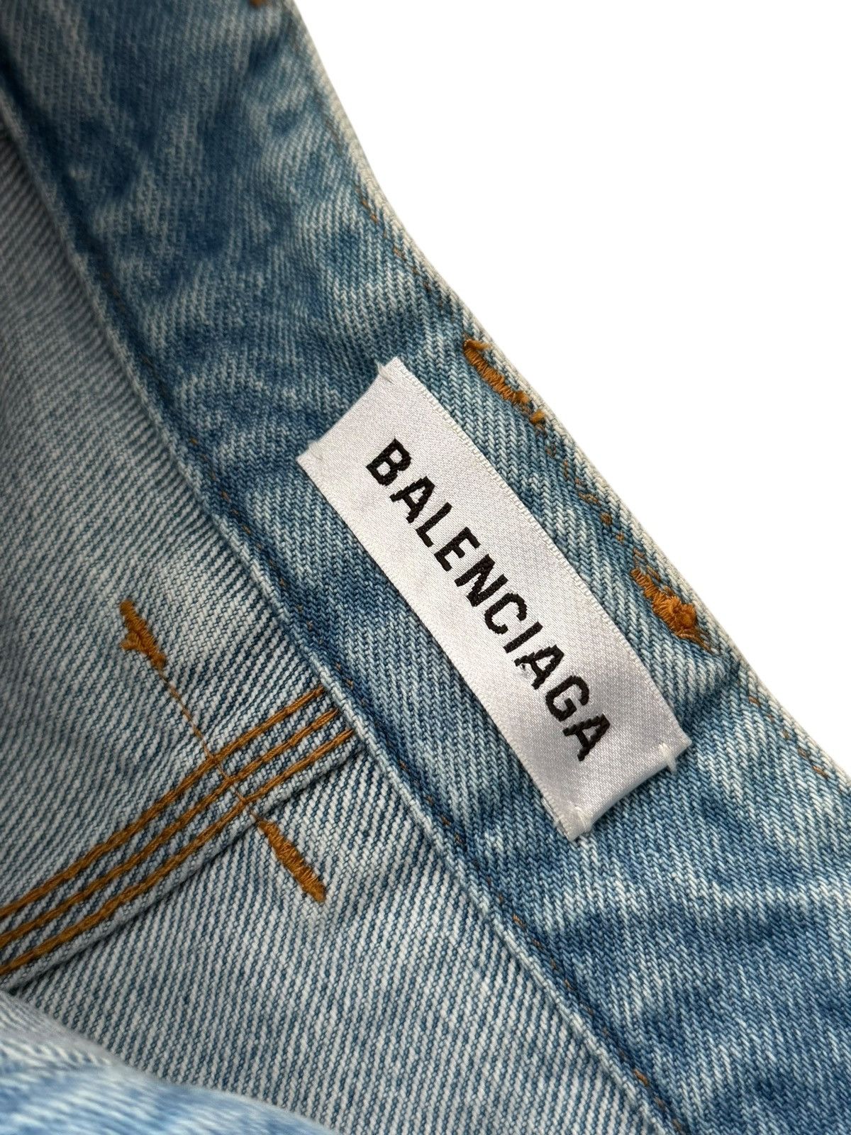 Balenciaga 2017 Convertible Denim Cargo Pants Size US 30 / EU 46 - 8 Thumbnail