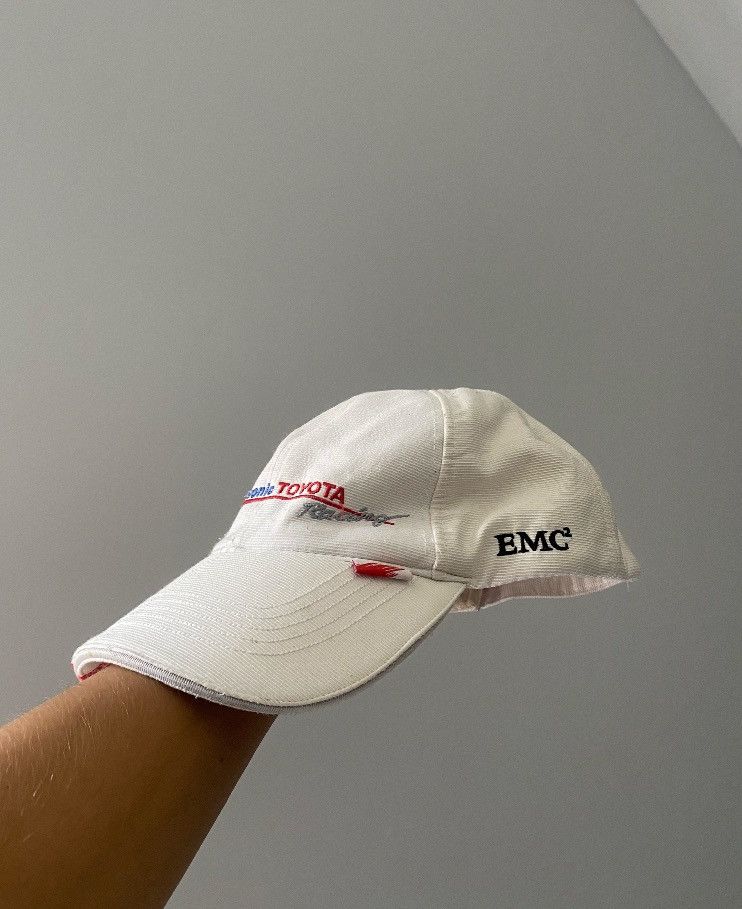 Honda × Vintage Vintage Panasonic Toyota Racing Y2K Cap Os Size ONE SIZE - 4 Thumbnail