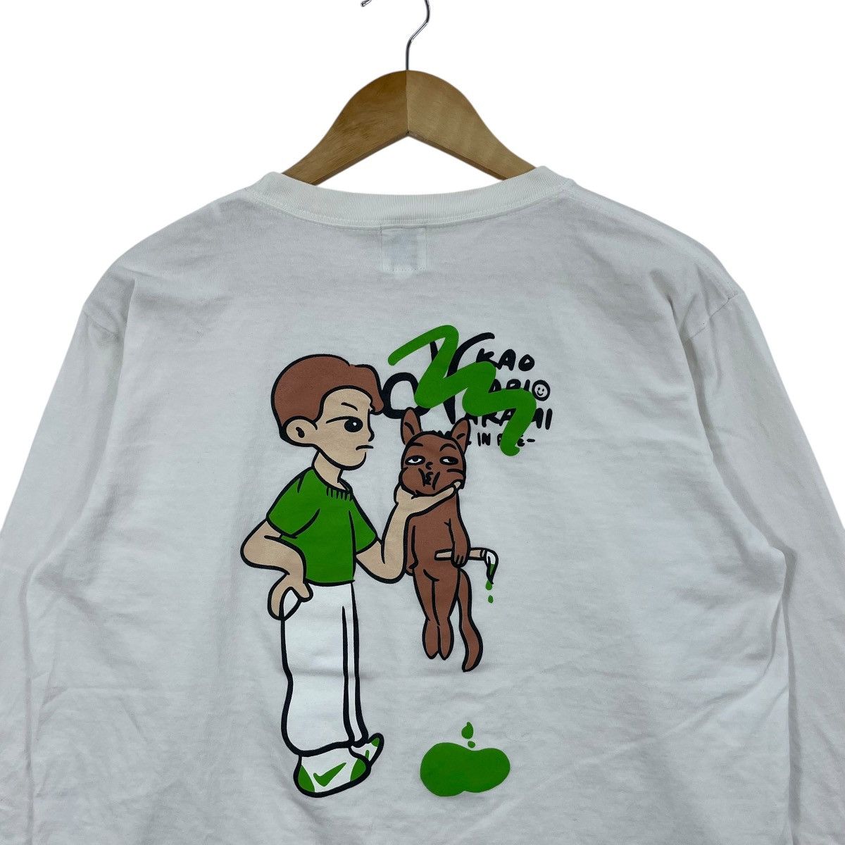 Japanese Brand Kaoyorinakami Japan Pop Art Long Sleeve Shirt Size US L / EU 52-54 / 3 - 2 Thumbnail