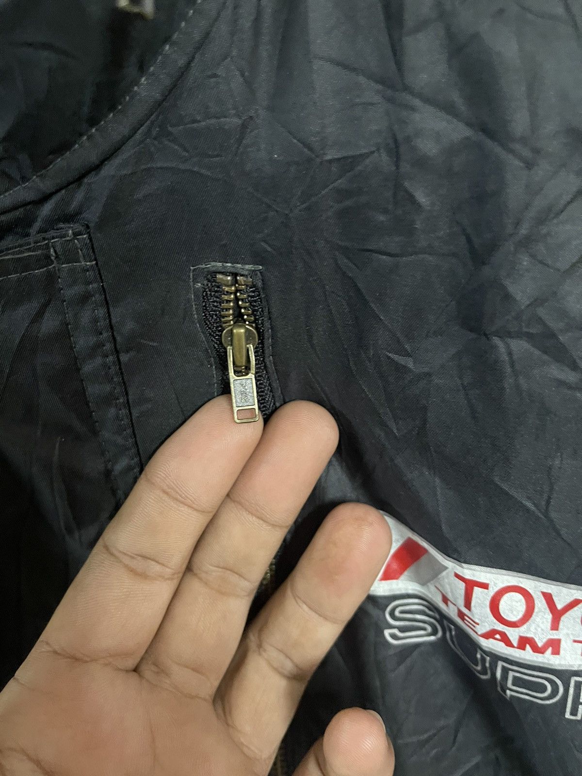 Japanese Brand × Vintage Vintage Toyota Jacket Supra by Team Tom’s TRD JDM L Size US L / EU 52-54 / 3 - 5 Thumbnail