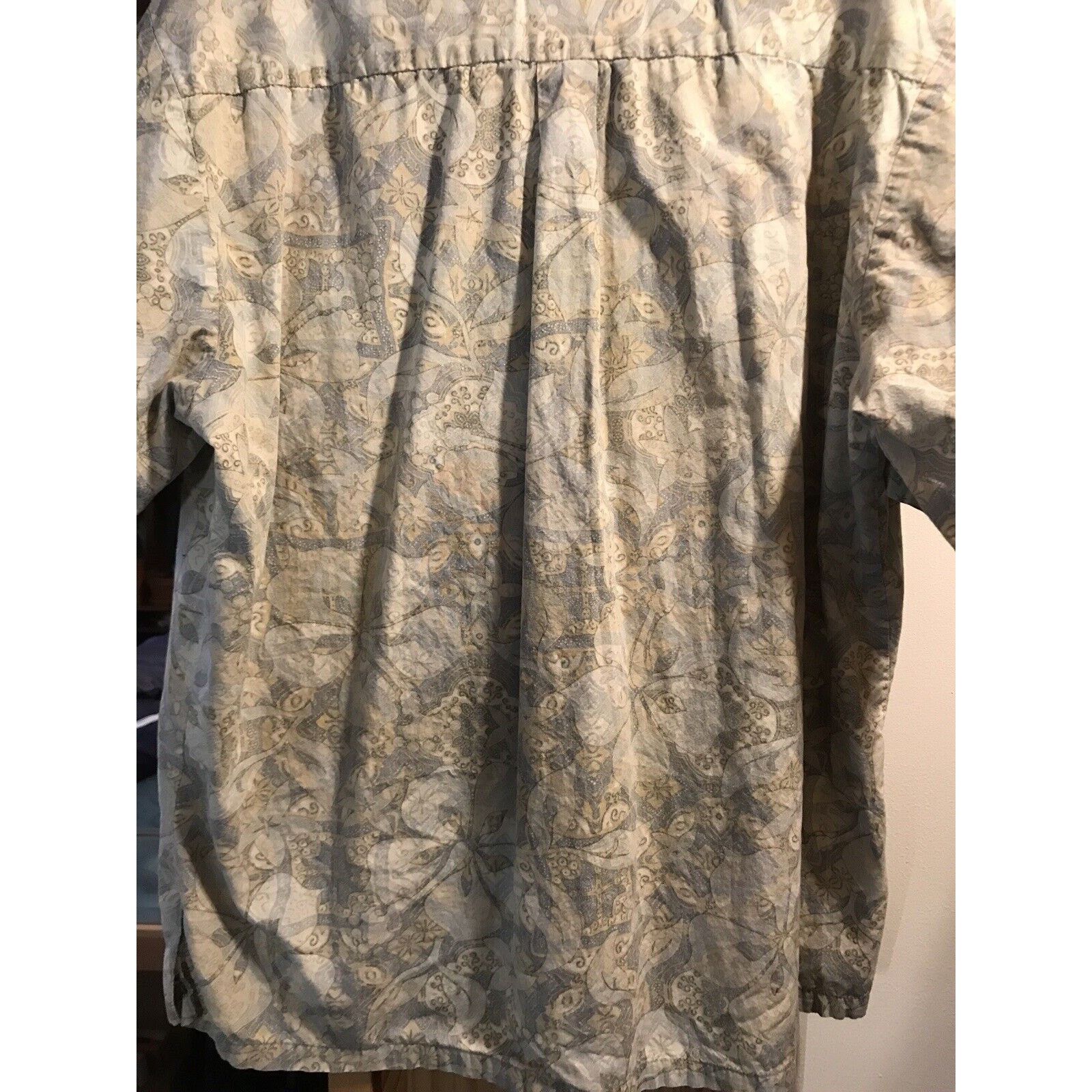 Other Cooke Street Honolulu Men’s XL Floral Cotton Hawaiian Shirt Size US XL / EU 56 / 4 - 10 Thumbnail