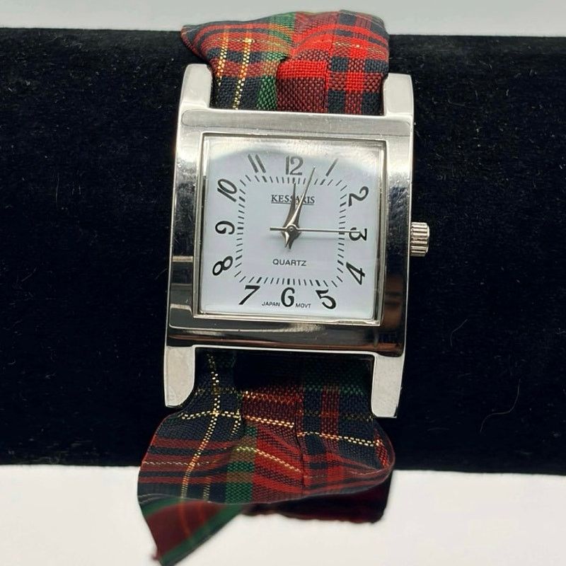 Other Red & Green Plaid Kessaris Watch Size ONE SIZE - 2 Thumbnail