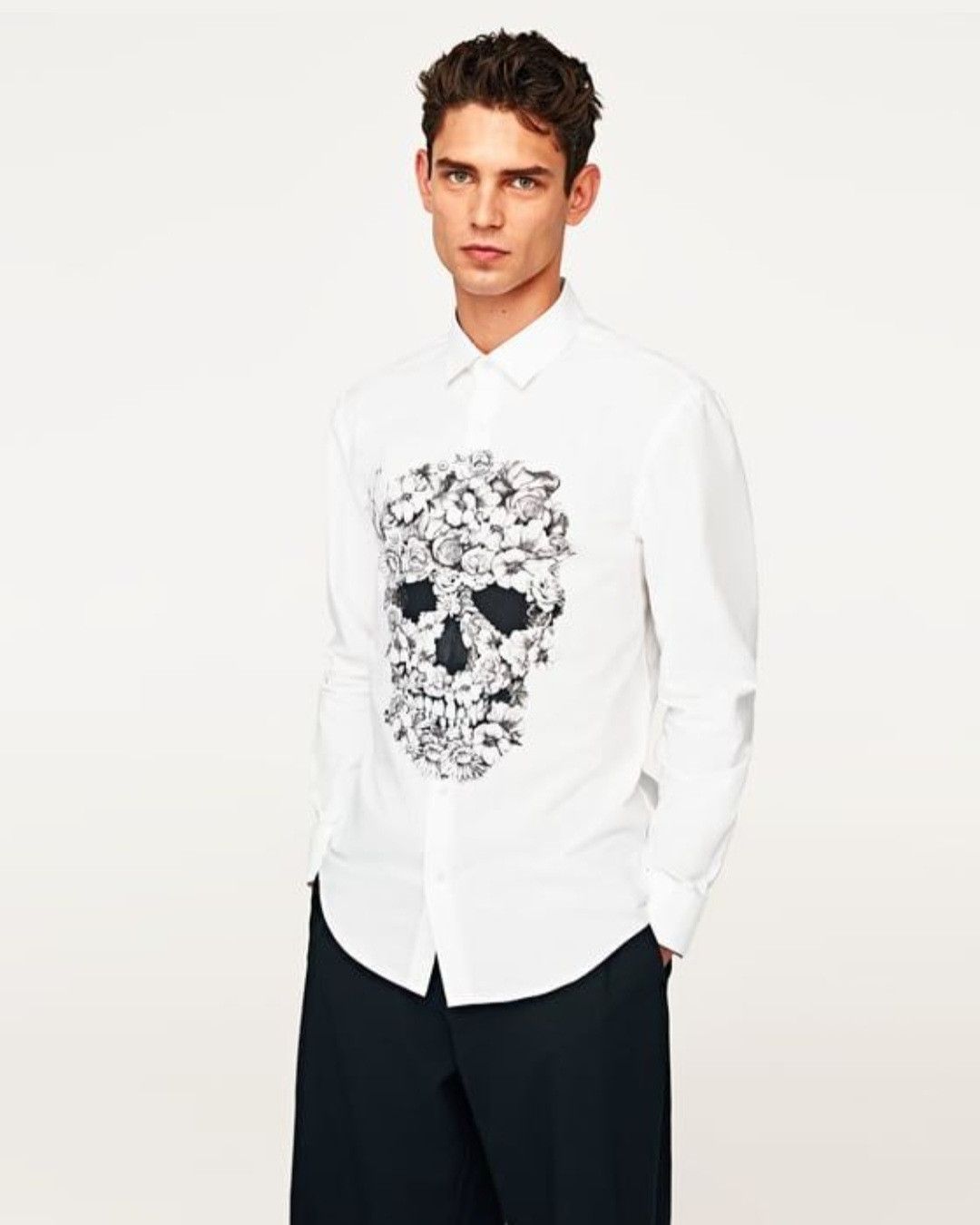 Zara ZARA MAN Long Sleeve Button Shirt Size US S / EU 44-46 / 1 - 2 Thumbnail