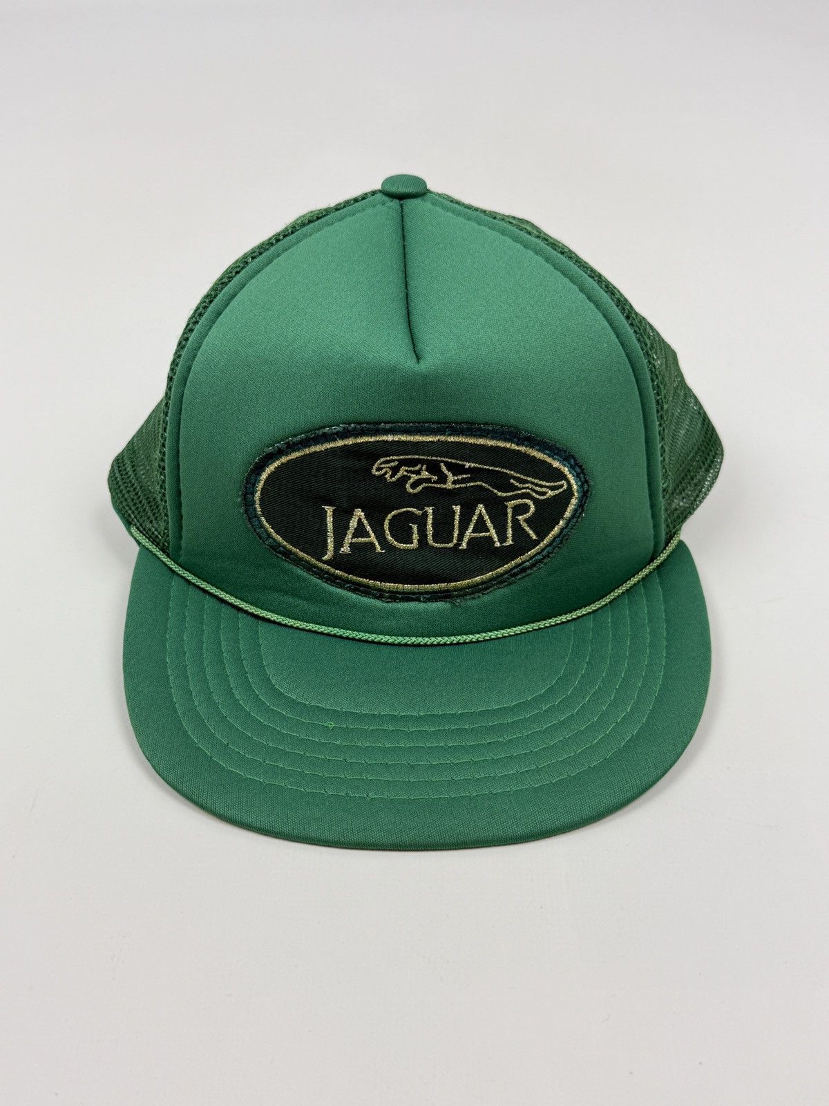 Vintage 1990s Vintage Jaguar Patch Logo Racing Foam Trucker Hat Cap Size ONE SIZE - 2 Thumbnail