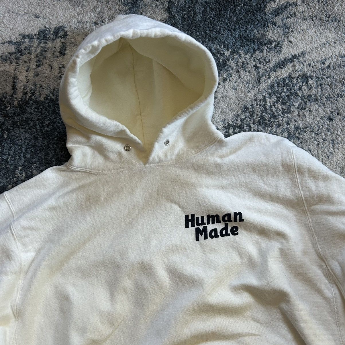 A$AP Rocky × Human Made HUMAN TESTiNG ASAP ROCKY NiGO HEAVYWEiGHT FLEECE HOODiE ÉCRU Size US XXL / EU 58 / 5 - 14 Thumbnail