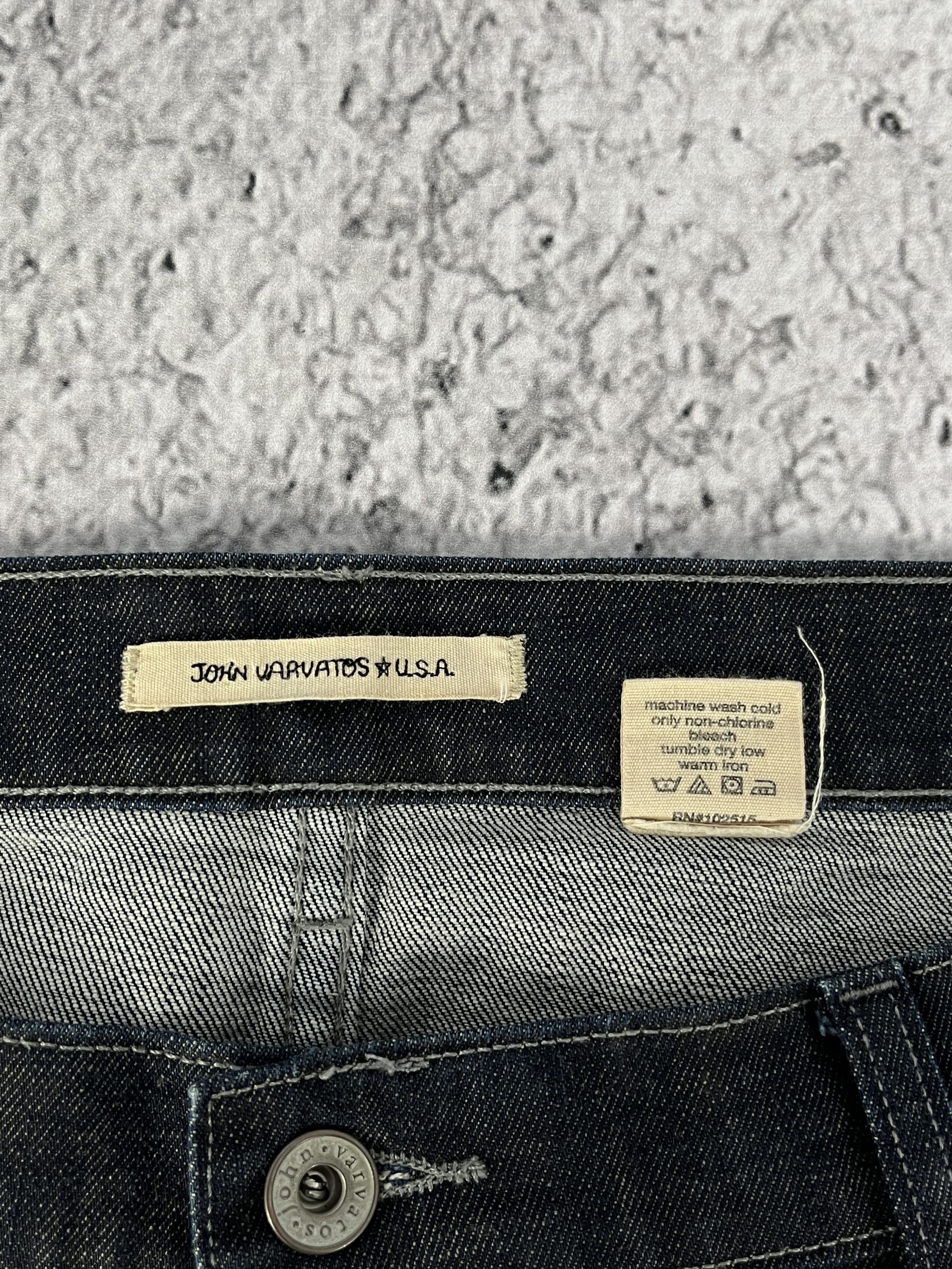 Designer × John Varvatos × Vintage Pants Denim John Varvatos JV Vintage Straight Fit Size US 38 / EU 54 - 7 Thumbnail