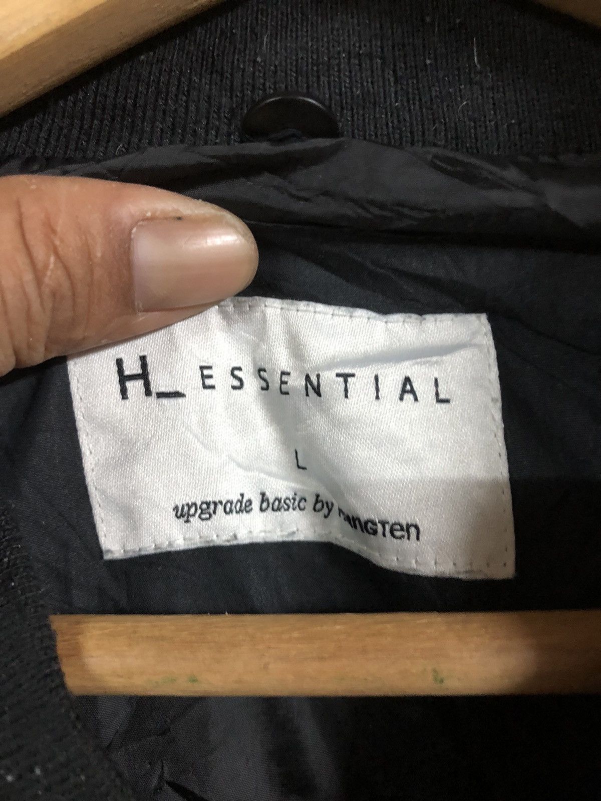 Essentials × Hang Ten × Japanese Brand Vintage Y2K H_Essential By Hang Ten Puffer Jacket Size US L / EU 52-54 / 3 - 4 Thumbnail