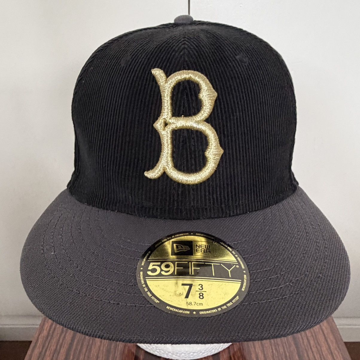 New Era NEW ERA 59FIFTY BROOKLYN DODGERS 1955 WORLD SERIES CAP HAT Size ONE SIZE - 3 Thumbnail