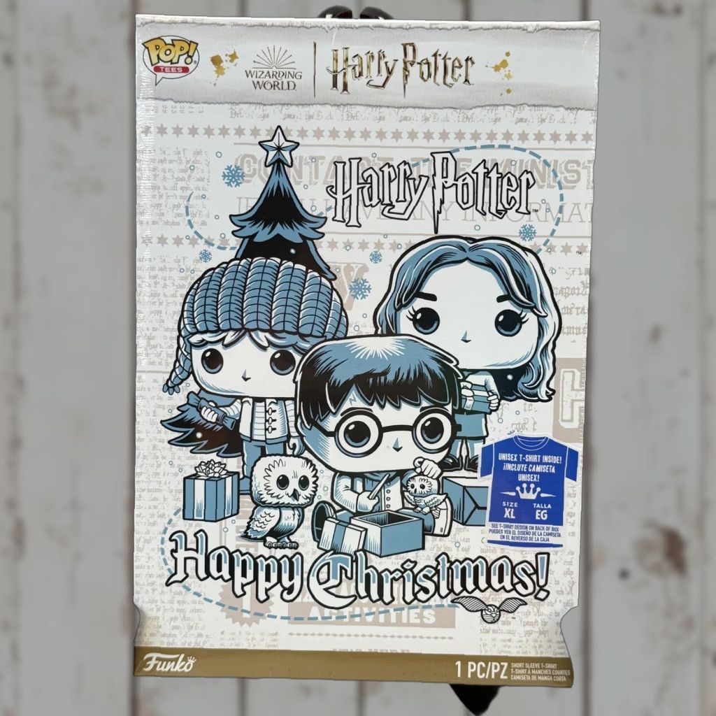 Vintage Harry Potter Funko Pop T-Shirt Shirt Unisex XL Black Christmas Holiday Graphic Print Holiday Funko Pop Shirt Mens Size US XL / EU 56 / 4 - 1 Thumbnail