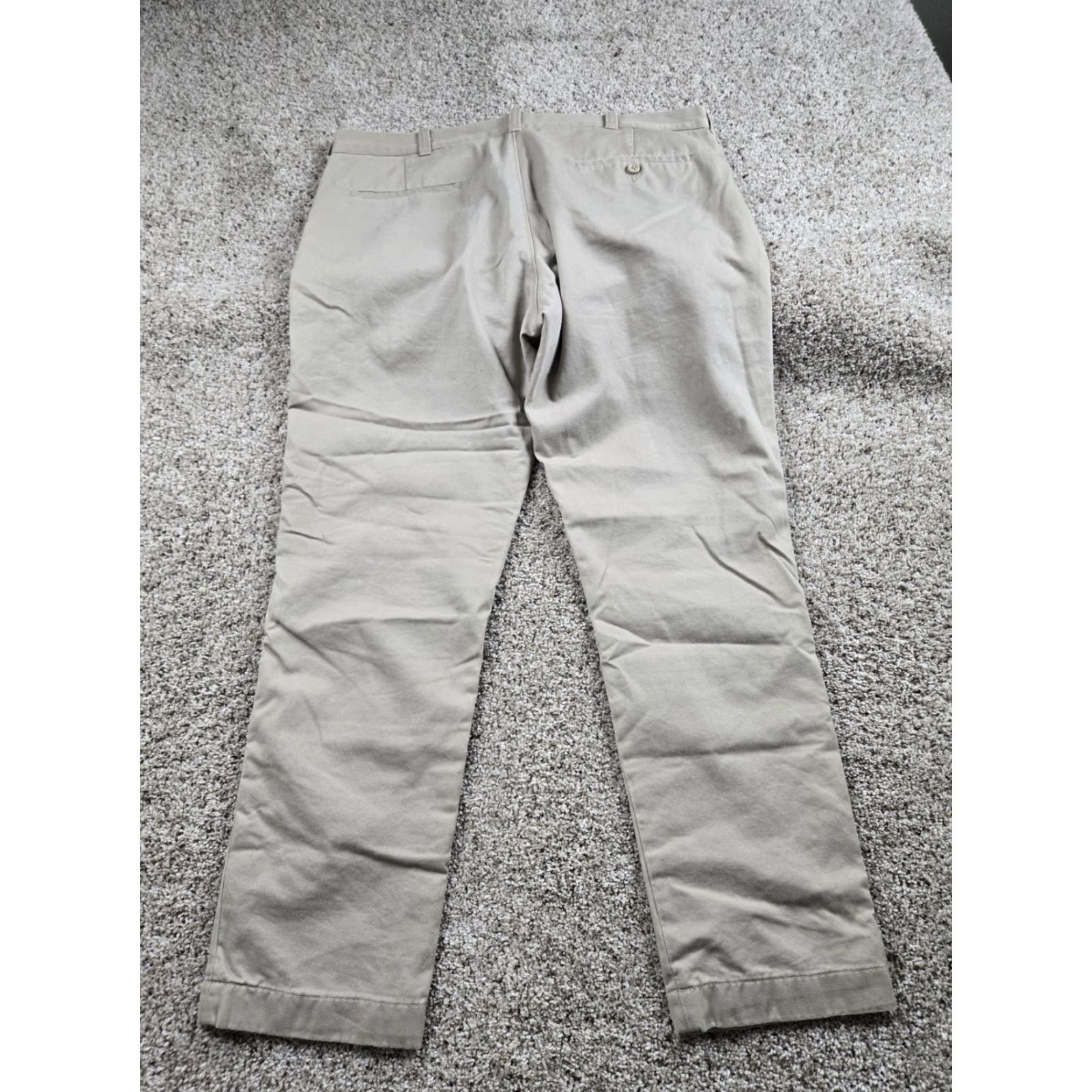 J.Crew J.Crew Sutton Chino Pants Mens 38x32 Khaki Straight Leg Slant Pocket Lined Twist: Twill Cotton Slim Regular 38 Beige Buttons Vintage No Size US 38 / EU 54 - 6 Thumbnail