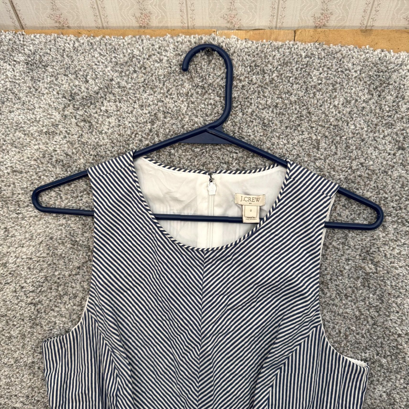 J.Crew J Crew Dress Womens 0 Fit Flare Sleeveless Lined F0984 Size XS / US 0-2 / IT 36-38 - 4 Thumbnail