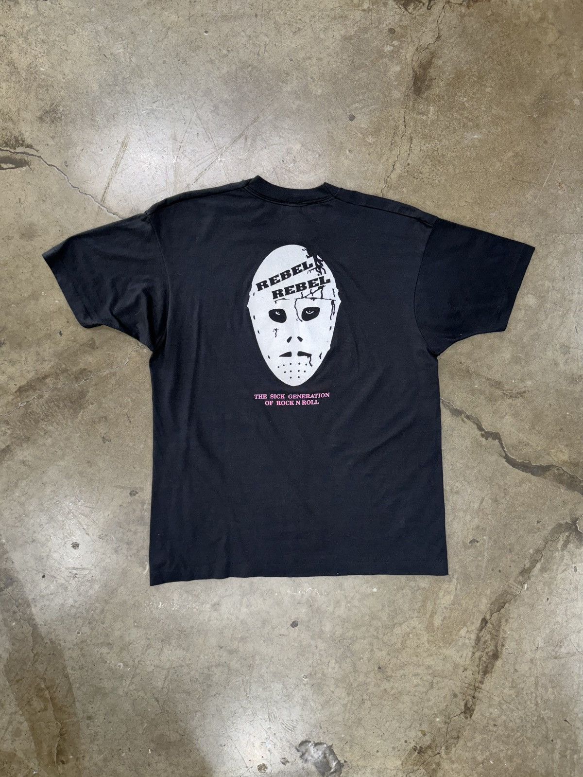 Band Tees Vintage Kings of Noise Rebel Rebel Single Stitch Tee XL Size US XL / EU 56 / 4 - 5 Thumbnail