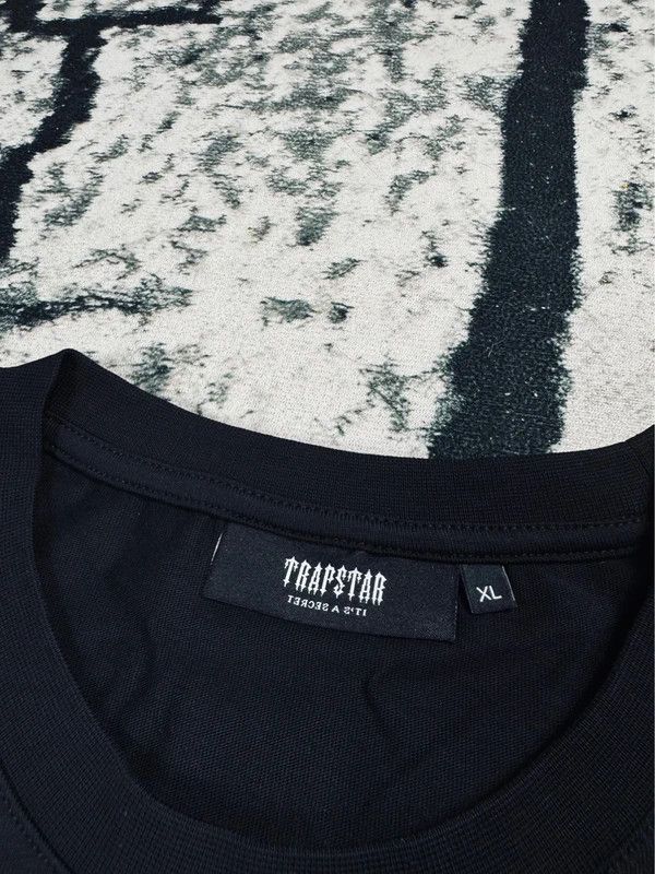 Other Trapstar x Central Cee T-shirt black logo XL original Size US XL / EU 56 / 4 - 4 Thumbnail