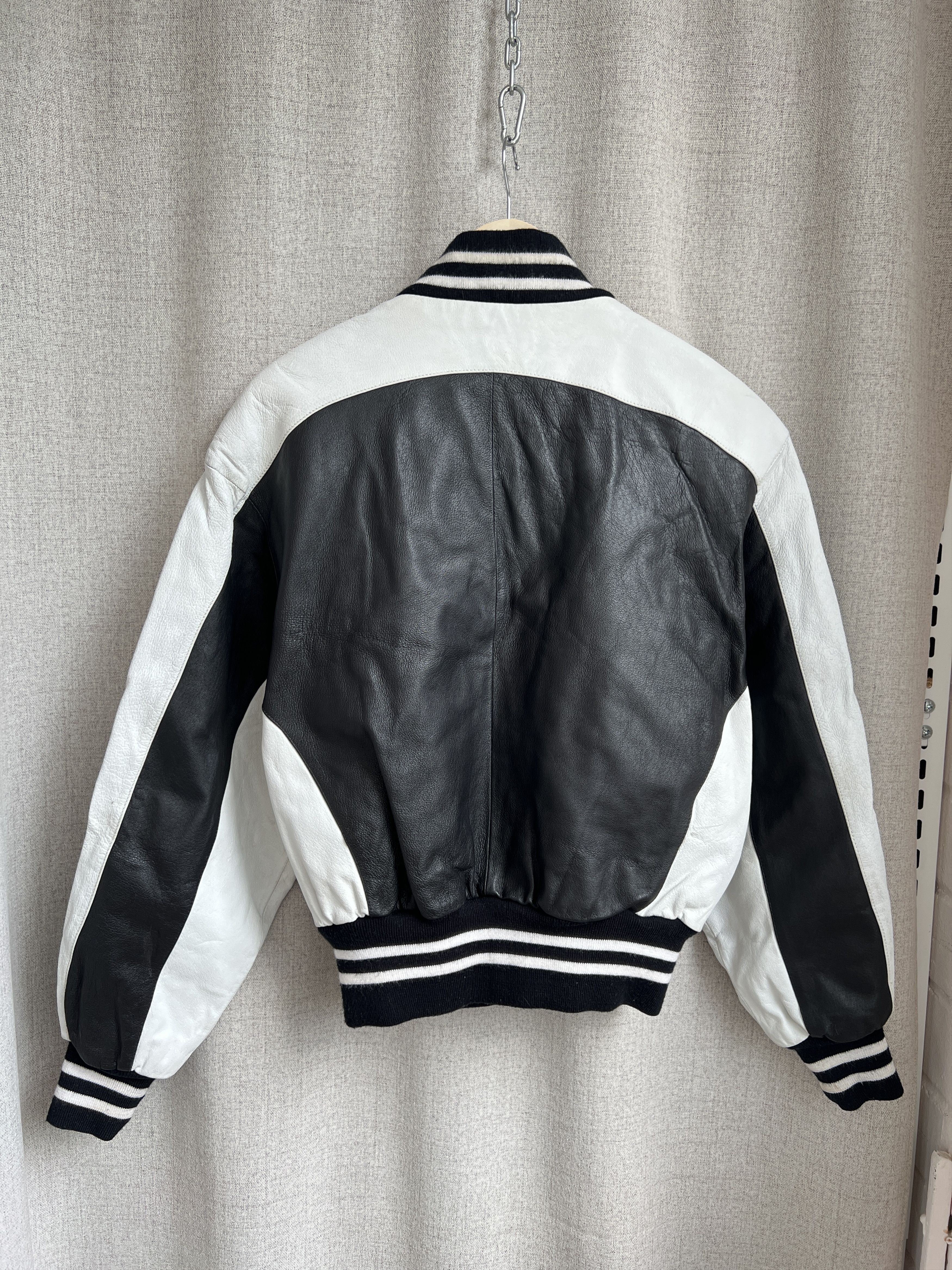 Japanese Brand Vintage Avant Garde Leather Bomber Moto Jacket Korea Size US S / EU 44-46 / 1 - 5 Thumbnail
