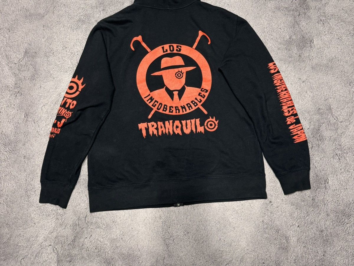 Vintage 🐞 Tetsuya Naito TRANQUILO Los Ingobernables de Japon Hoodie Size US XL / EU 56 / 4 - 2 Thumbnail